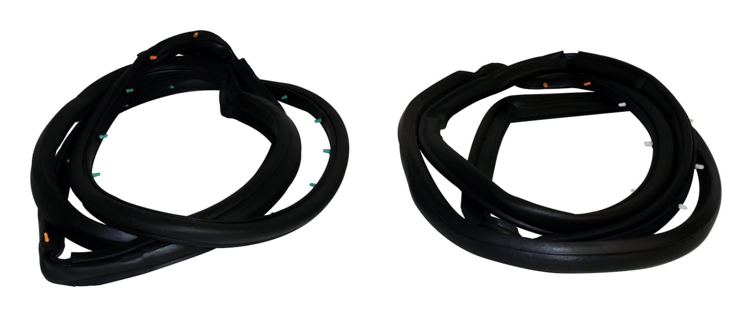Crown Automotive Jeep Replacement Door Weatherstrip Kit; For Models w/ Full Steel Doors;