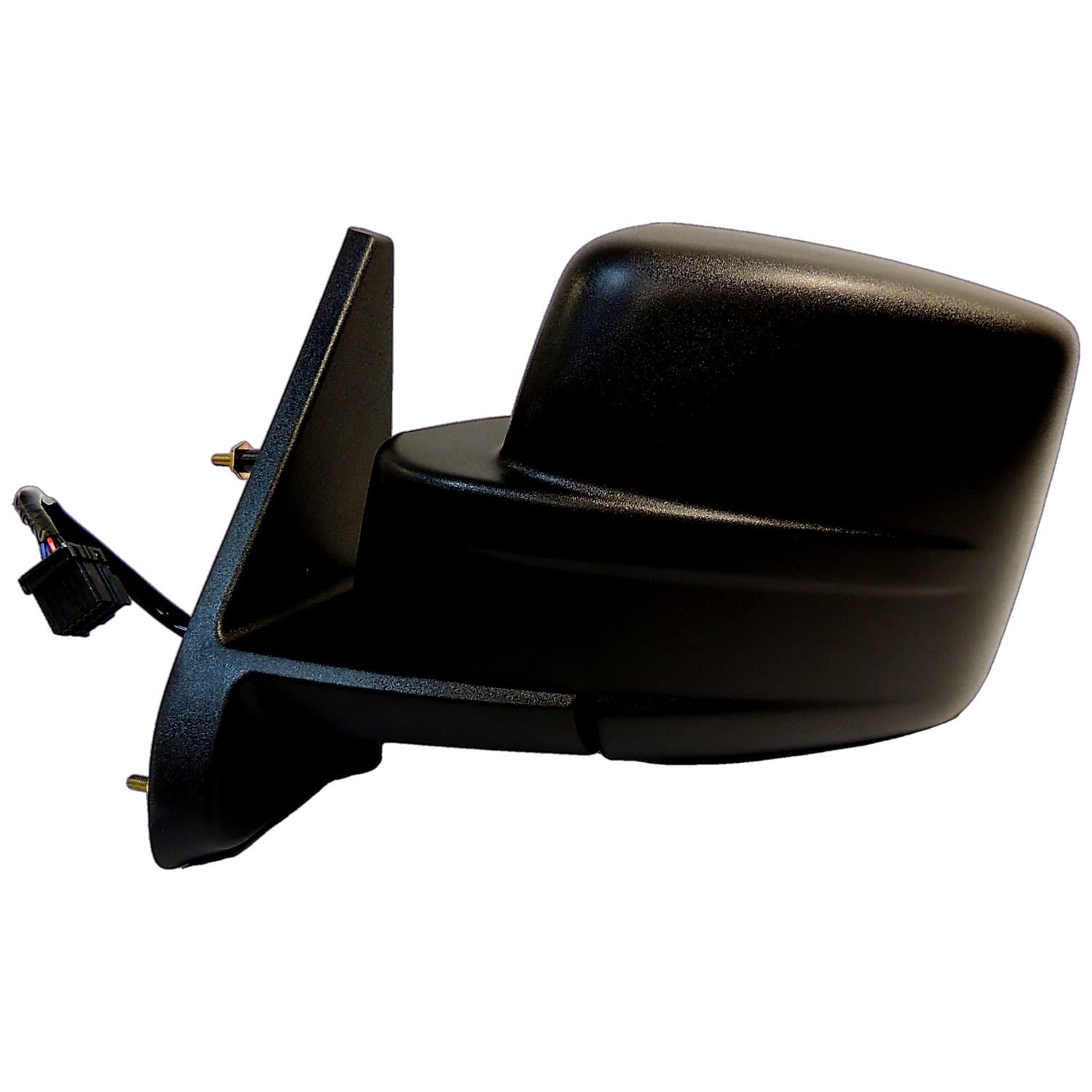 Door Mirror; Left; Power; Heated; Manual Fold-Away; Textured Black Finish; product image