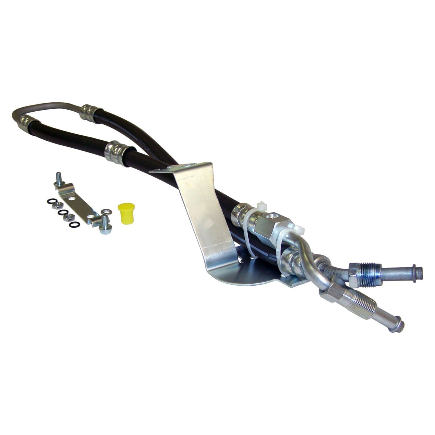 Crown Automotive Jeep Replacement Crown Automotive Jeep Replacement 52088714AH Power Steering Pressure Hose for 2002-2003 Jeep KJ Liberty w/ 3.7L Engine