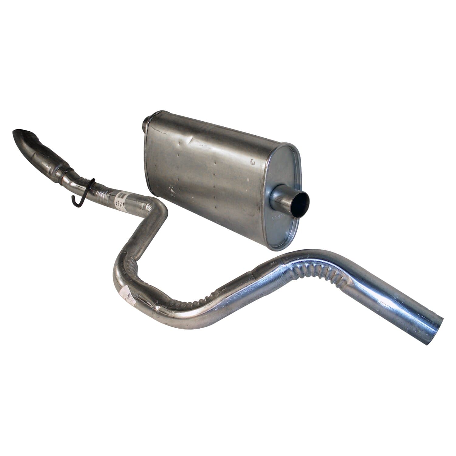 Crown Automotive Jeep Replacement Crown Automotive Jeep Replacement 52101196 Muffler & Tailpipe 1996-1998 Jeep ZJ Grand Cherokee w/ 4.0L, 5.2L Engines