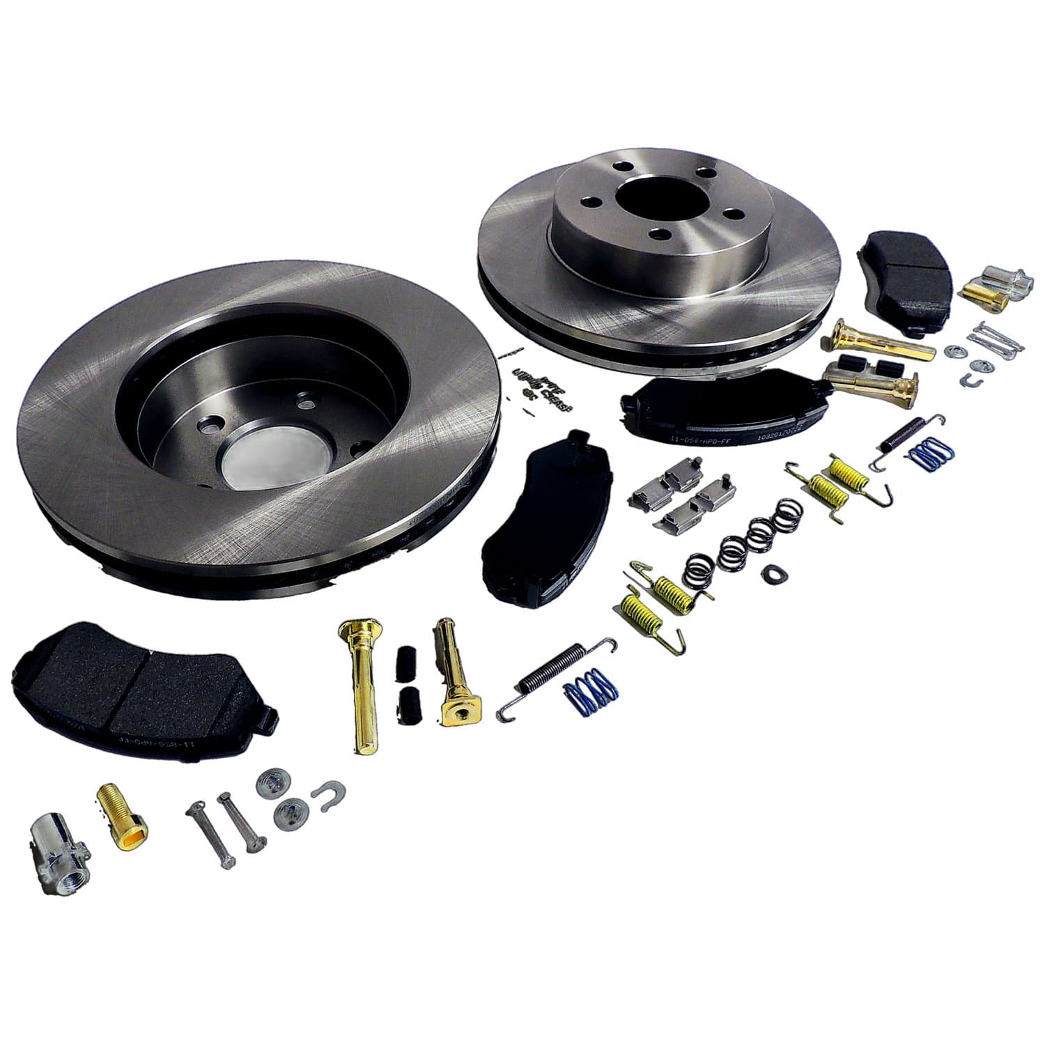 Disc Brake Service Kit; Front; Includes Pad Set; Rotors and Hardware; product image