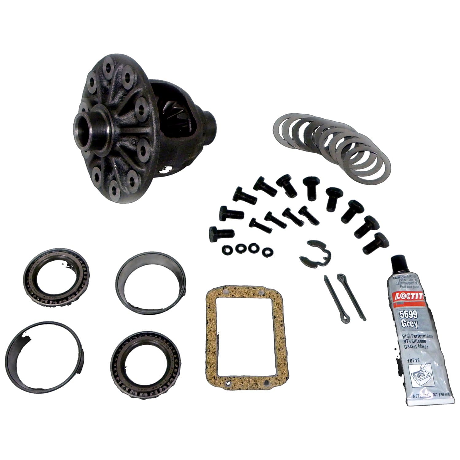 1990-2001 Cherokee XJ with Model 30 Front Axle; Ratios: 3.07 3.55. Includes gear set 1990-1992 Comanche MJ with Model 30 Front Axle; Ratios: 3.07 3.55. Includes gear set 1993-1998 Grand Cherokee ZJ with Model 30 Front Axle; 3.55 Ratio. Includes gear s product image