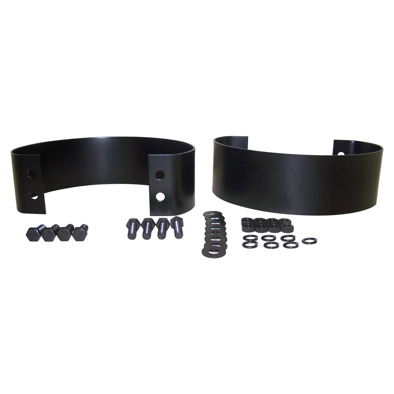 Crown Automotive Jeep Replacement 1976-1983 CJ-5 CJ Includes Left and Right sides & hardware; Black 1976-1986 CJ-7 CJ Includes Left and Right sides & hardware; Black 1981-1986 CJ-8 CJ Includes Left and Right sides & hardware; Black 1987-1995 Wrangler YJ Includes Left and Right sides &