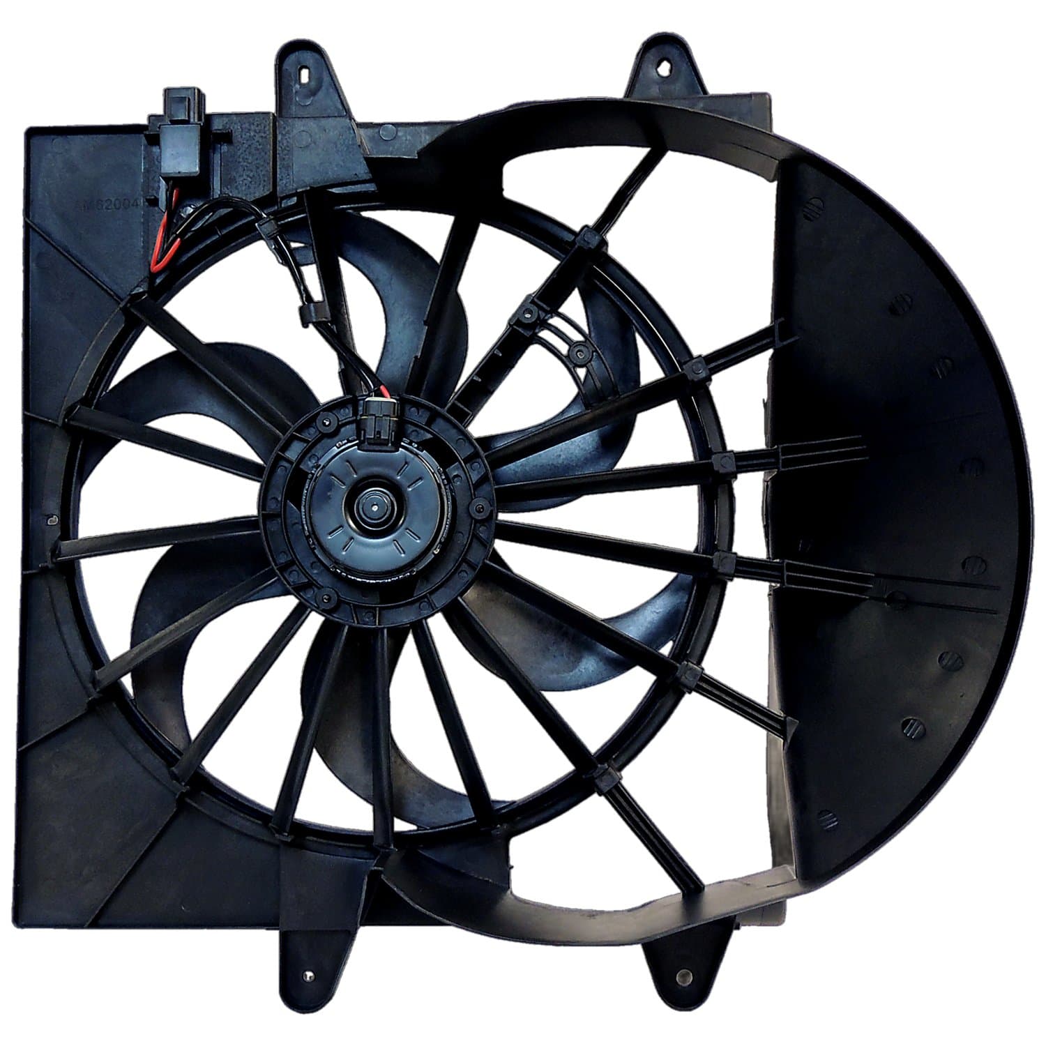 Cooling Fan Module 2008-2010 WK Grand Cherokee w/ 3.7L, 4.7L, 6.1L Engines; 2008-2010 WH (Europe) Grand Cherokee w/ 3.7L, 4.7L, 6.1L Engines; 2008-2010 XK Commander w/ 3.7L, 4.7L Engines; 2008-2010 XH (Europe) Commander w/ 3.7L, 4.7L Engines; product image