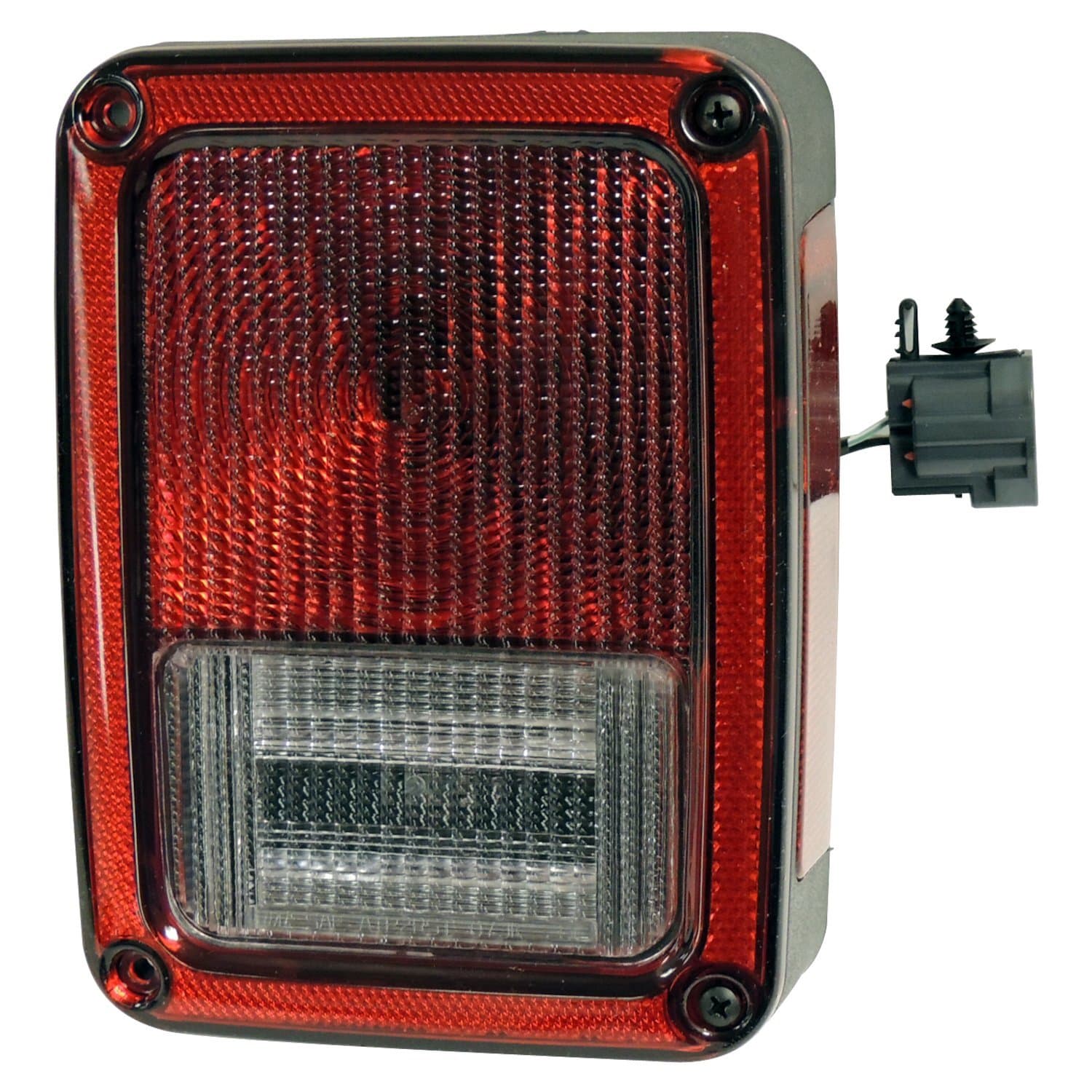 Crown Automotive Jeep Replacement Crown Automotive Jeep Replacement 55077890AC Right Tail Lamp Assembly for 2007-2018 Jeep JK Wrangler, Includes Wiring