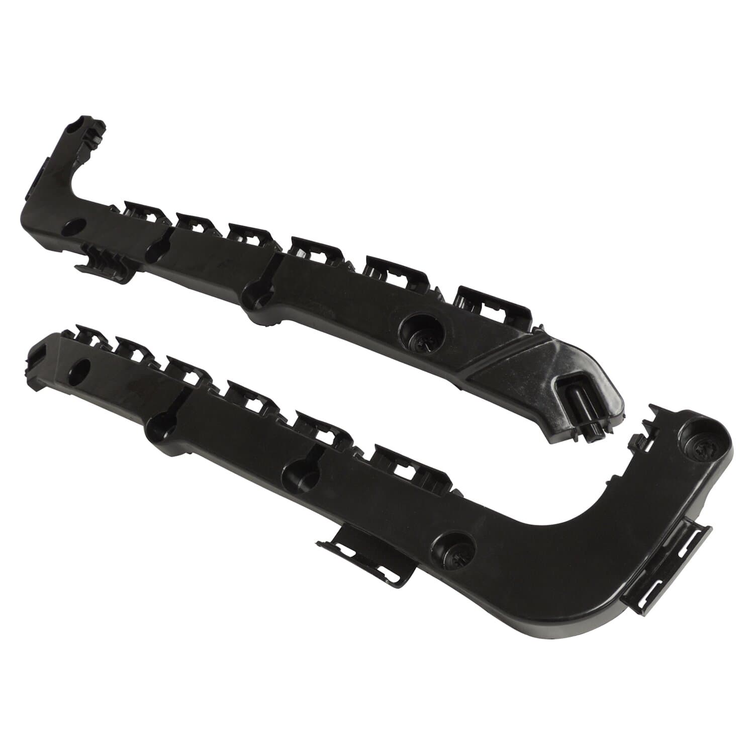 Crown Automotive Jeep Replacement Rear Fascia Bracket Set for 2011-2022 Jeep WK Grand Cherokee; Black Plastic