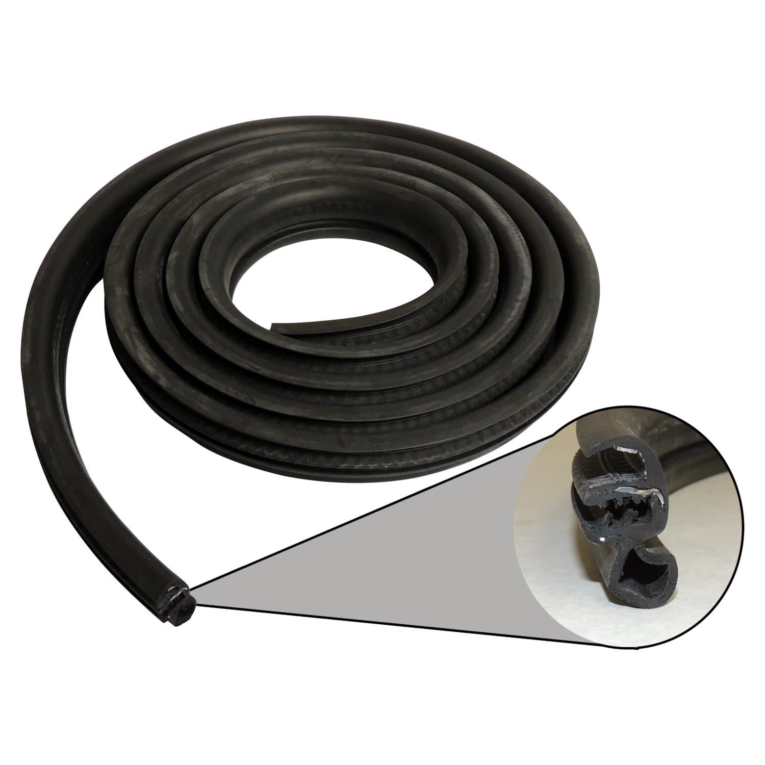 Crown Automotive Jeep Replacement Door Weatherstrip 1999-2004 WJ Grand Cherokee; 2001-2004 WG (Europe) Grand Cherokee