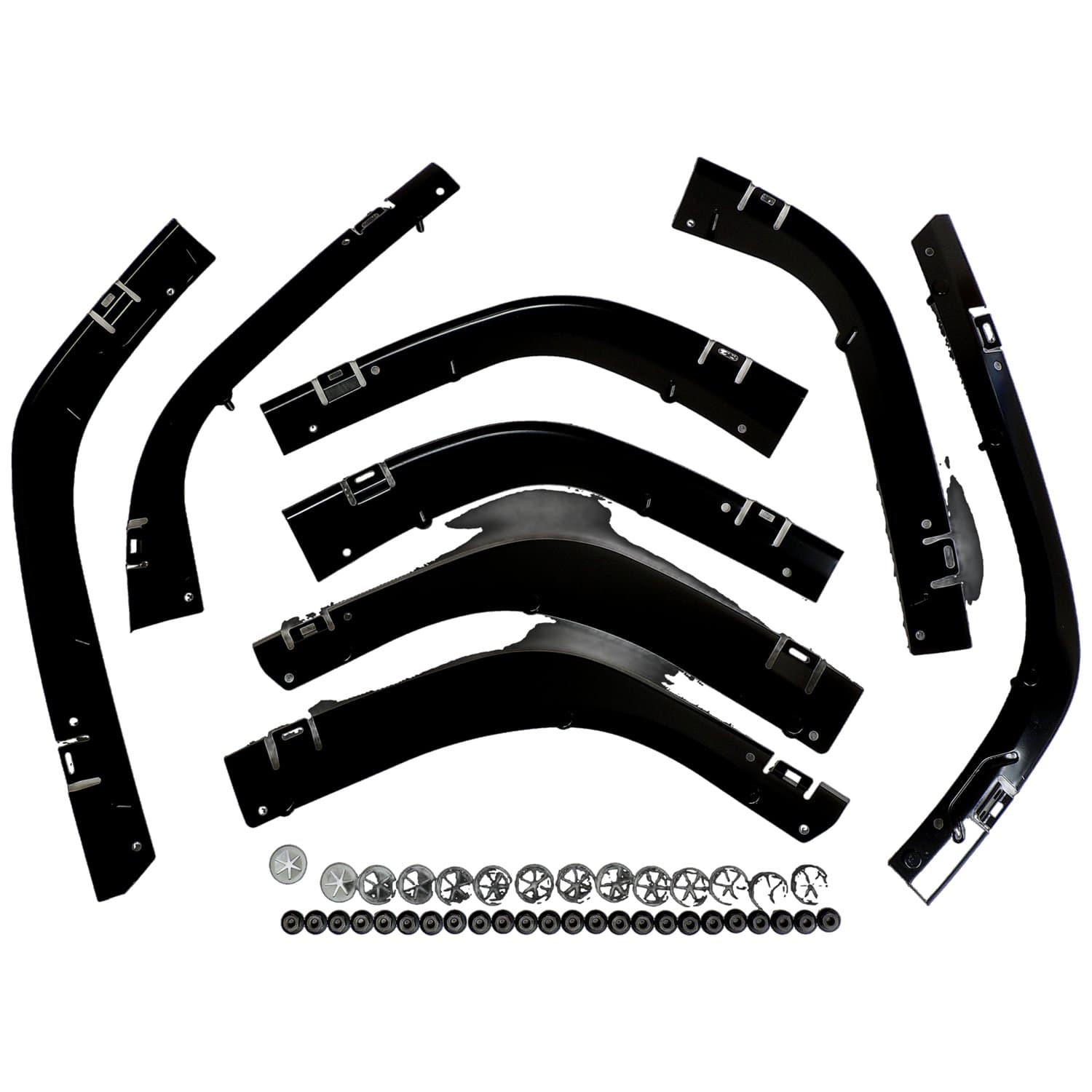Fender Flare Retainer Kit; Front And Rear; Includes Retainers and Mounting Hardware; product image