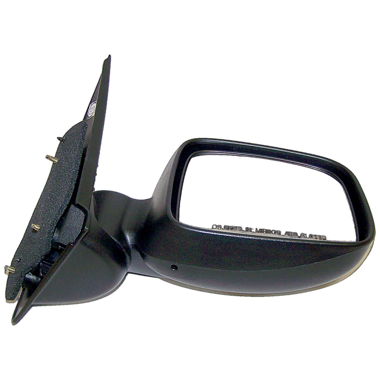 Crown Automotive Jeep Replacement 55155836AH Right Manual, Manual Folding Mirror for 2002 - 2007 Jeep KJ Liberty LHD product image