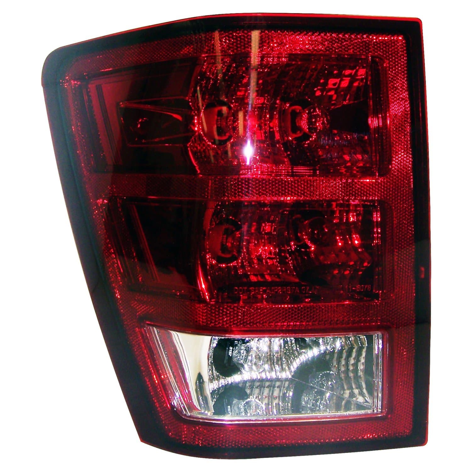 Crown Automotive Jeep Replacement Crown Automotive Jeep Replacement 55156615AE Left Tail Lamp for 2005-2006 WK Grand Cherokee, Includes Bulbs & Harness