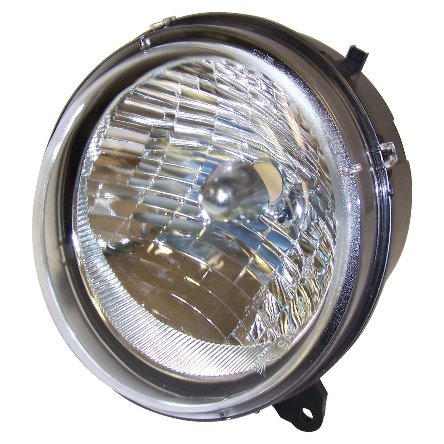 Crown Automotive Jeep Replacement Head Light Assembly; Left; Incl. Bulbs;