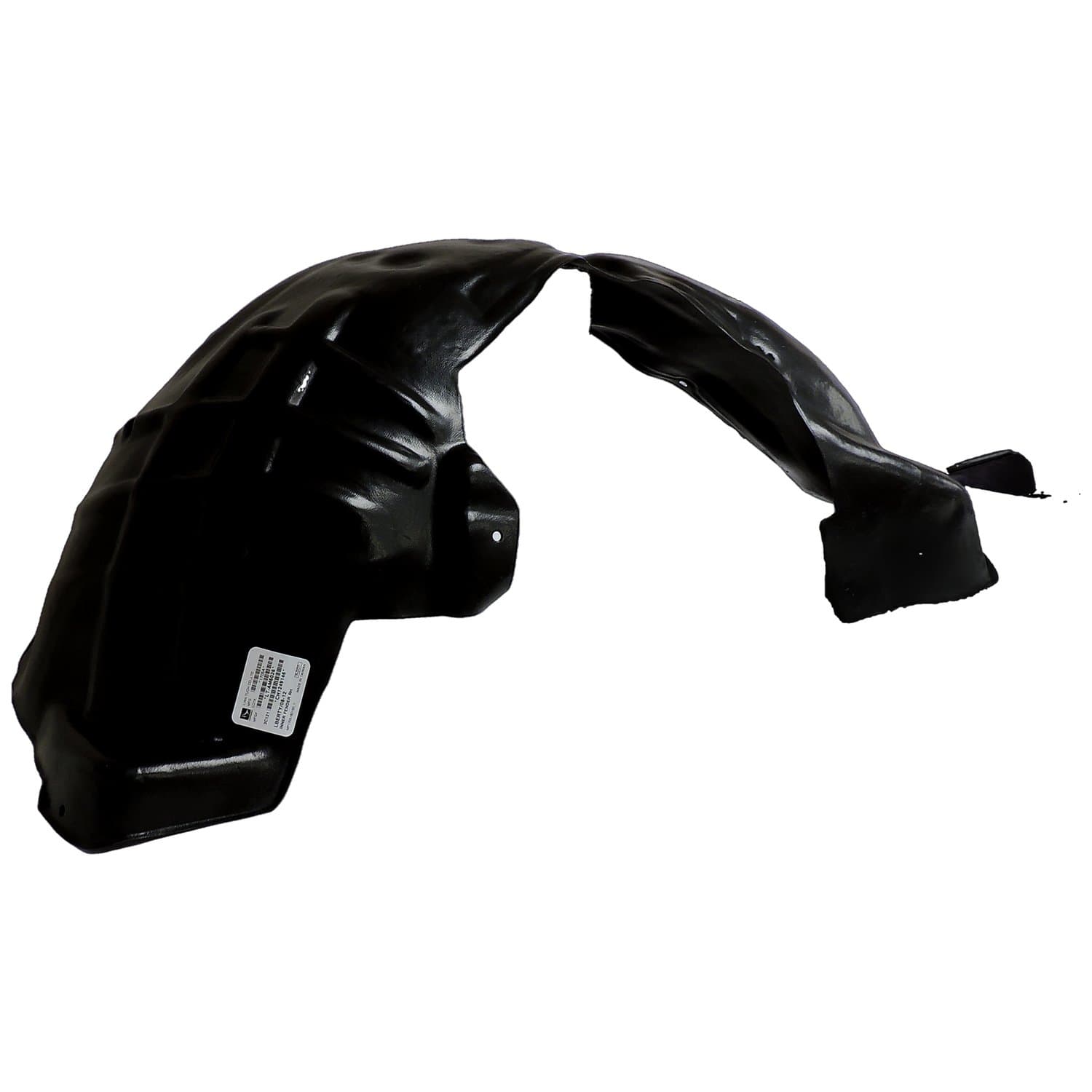 RIGHT FRONT FENDER LINER FOR 20082012 JEEP KJ LIBERTY product image