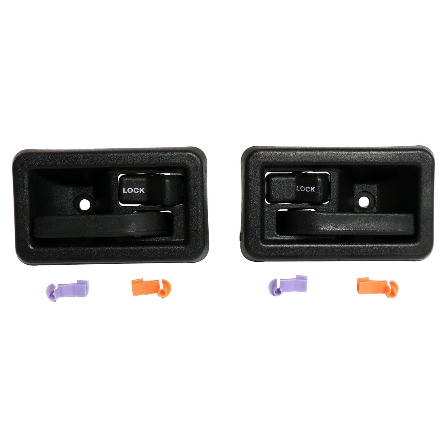 Crown Automotive Jeep Replacement INTERIOR DOOR HANDLE KIT FOR 19822006 JEEP CJS YJ TJ W/ FULL OR HALF DOORS