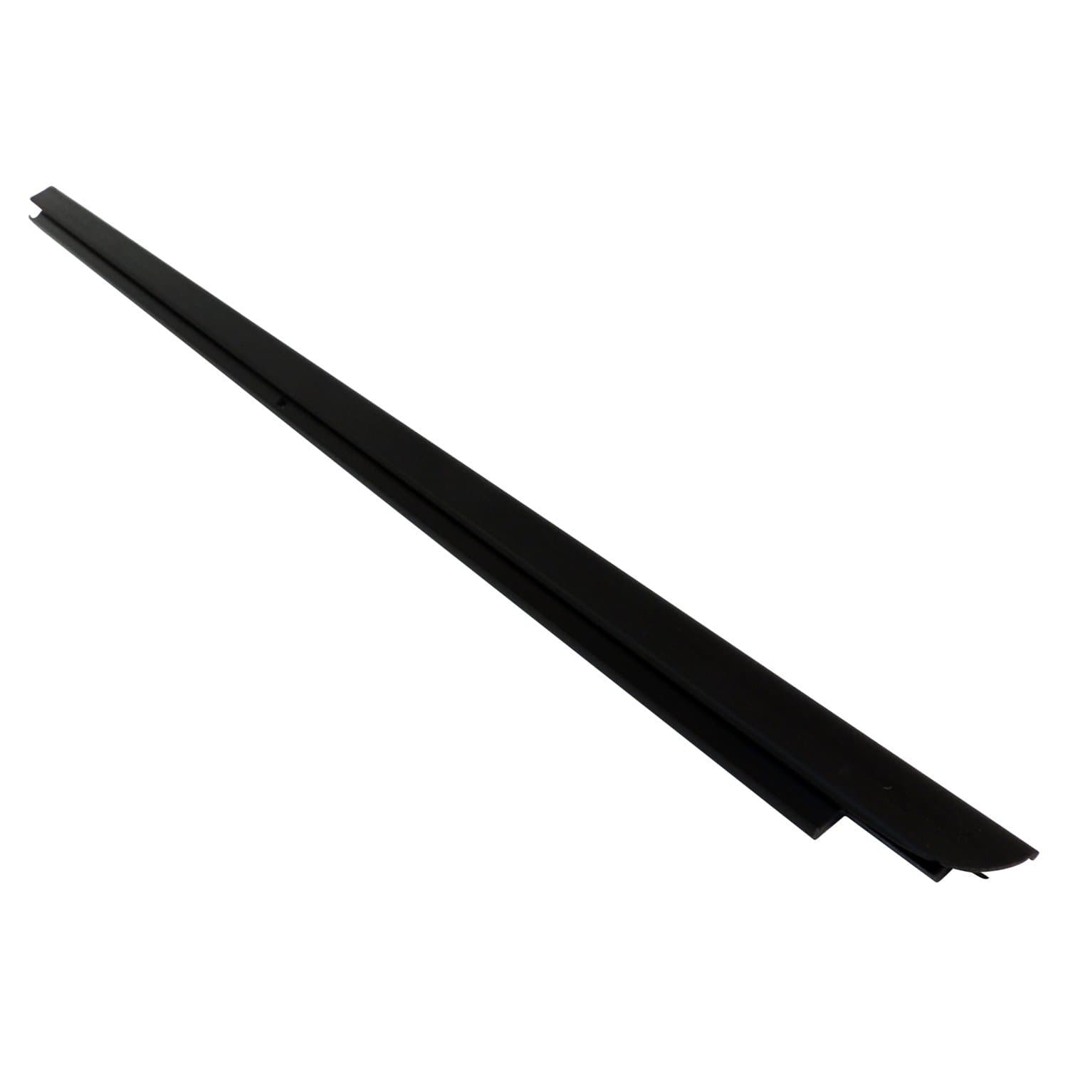 Crown Automotive Jeep Replacement Door Glass Weatherstrip; Left Front Outer; w/Full Steel Doors;