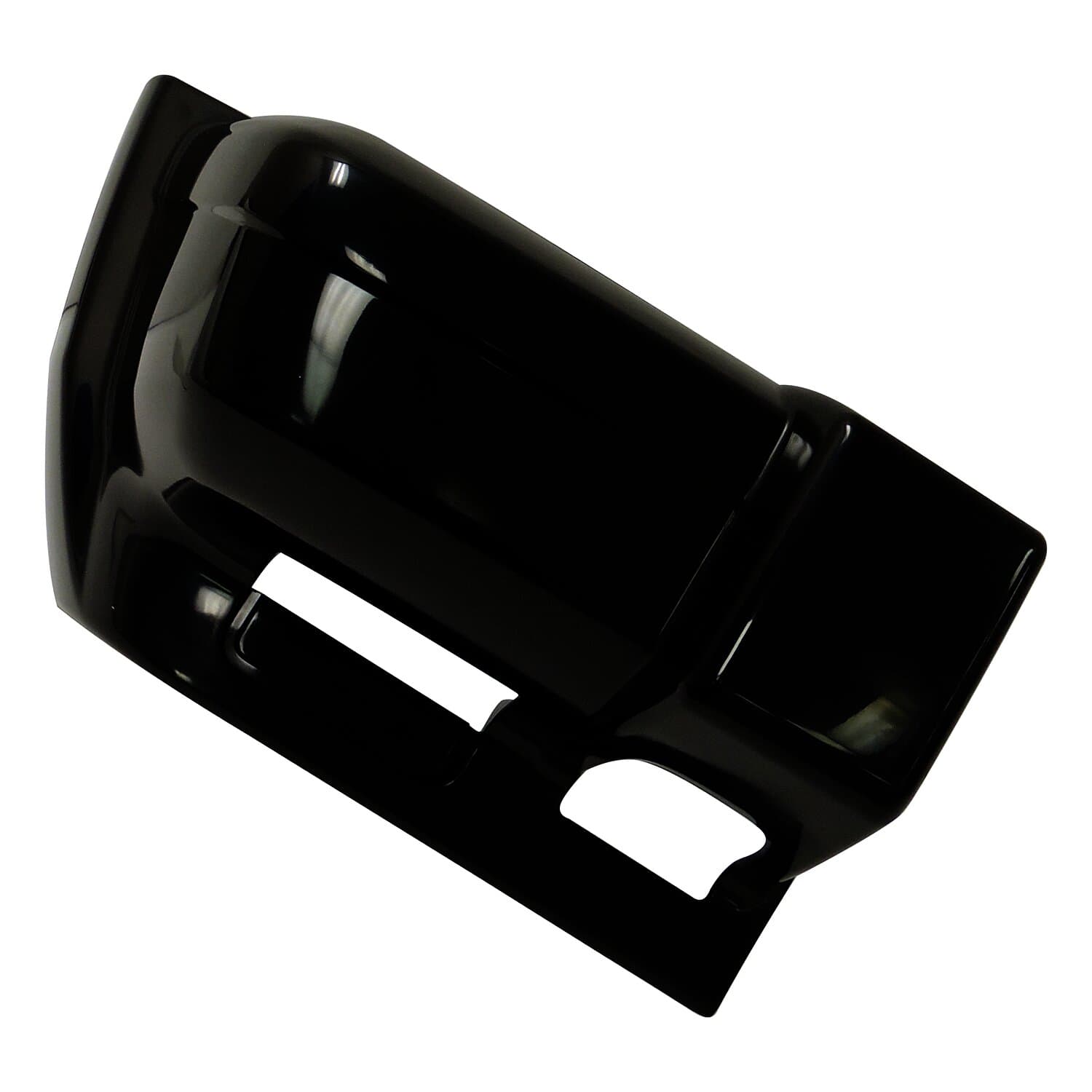 9701 JEEP CHEROKEE (XJ) FRONT BUMPER CAP LEFT (FLAT BLACK) product image