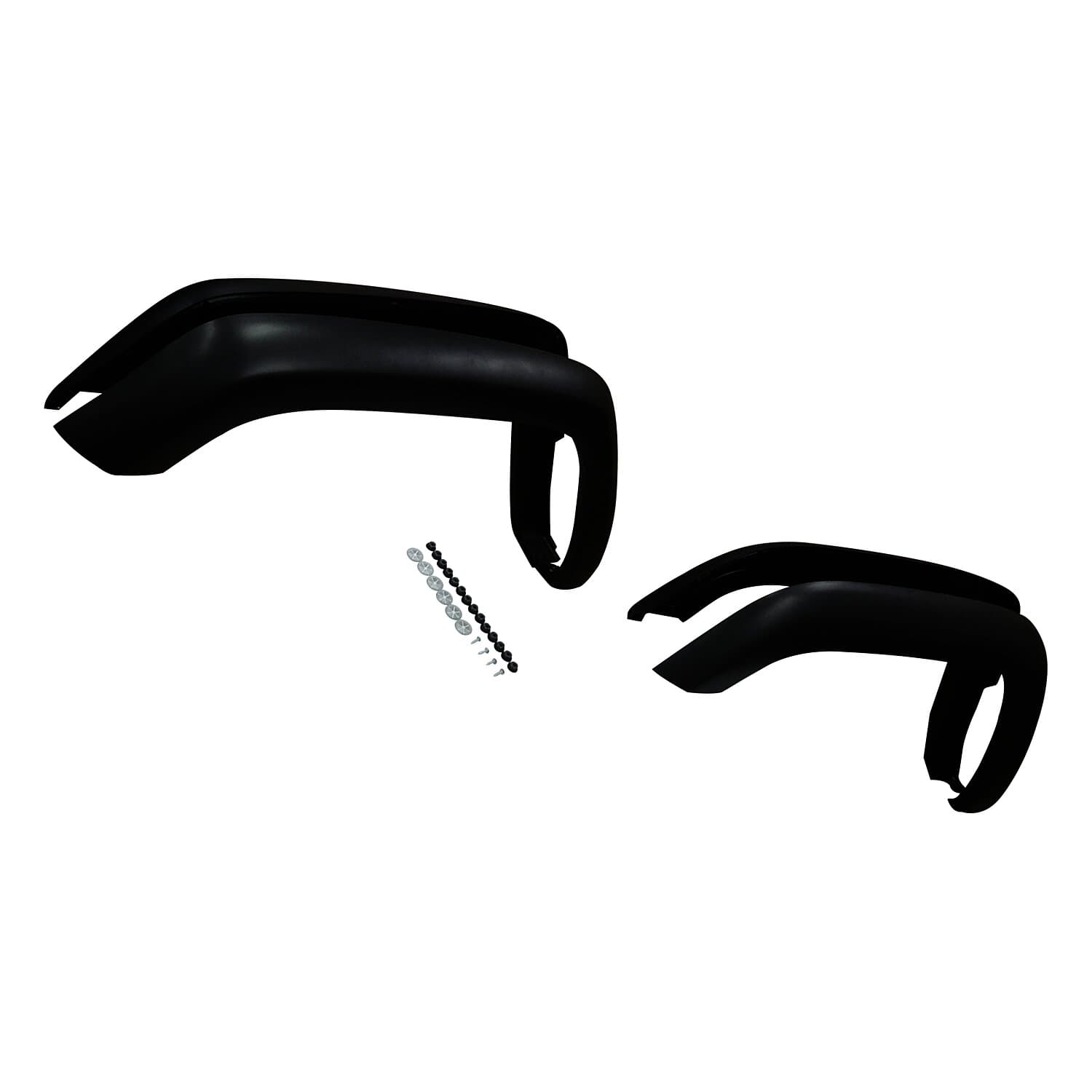 Fender Flare Kit; Incl. 4 Flares/Hardware; Matte Finish; product image