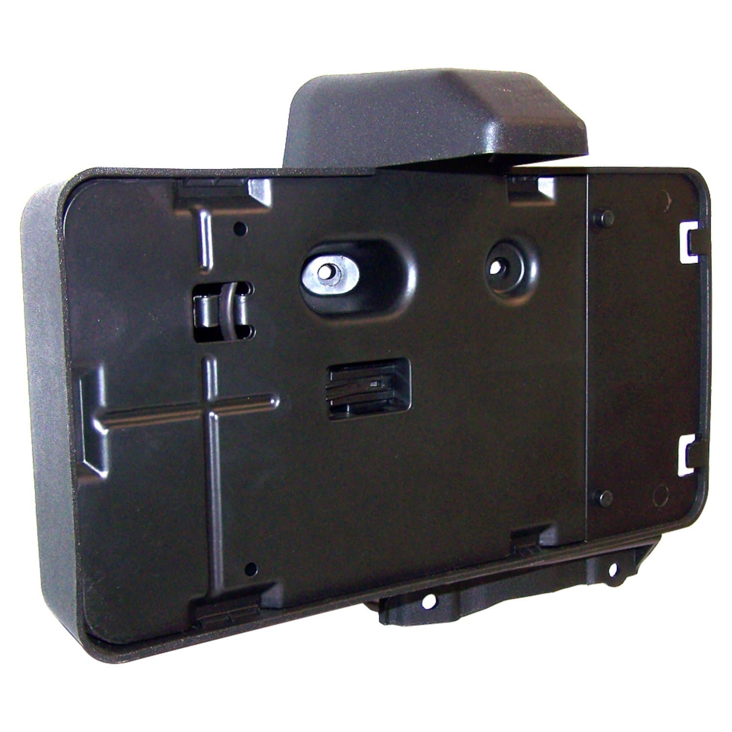 Crown Automotive Jeep Replacement Crown Automotive Jeep Replacement 68064720AA Rear License Plate Bracket w/ Bulb for 2007-2018 Jeep JK Wrangler