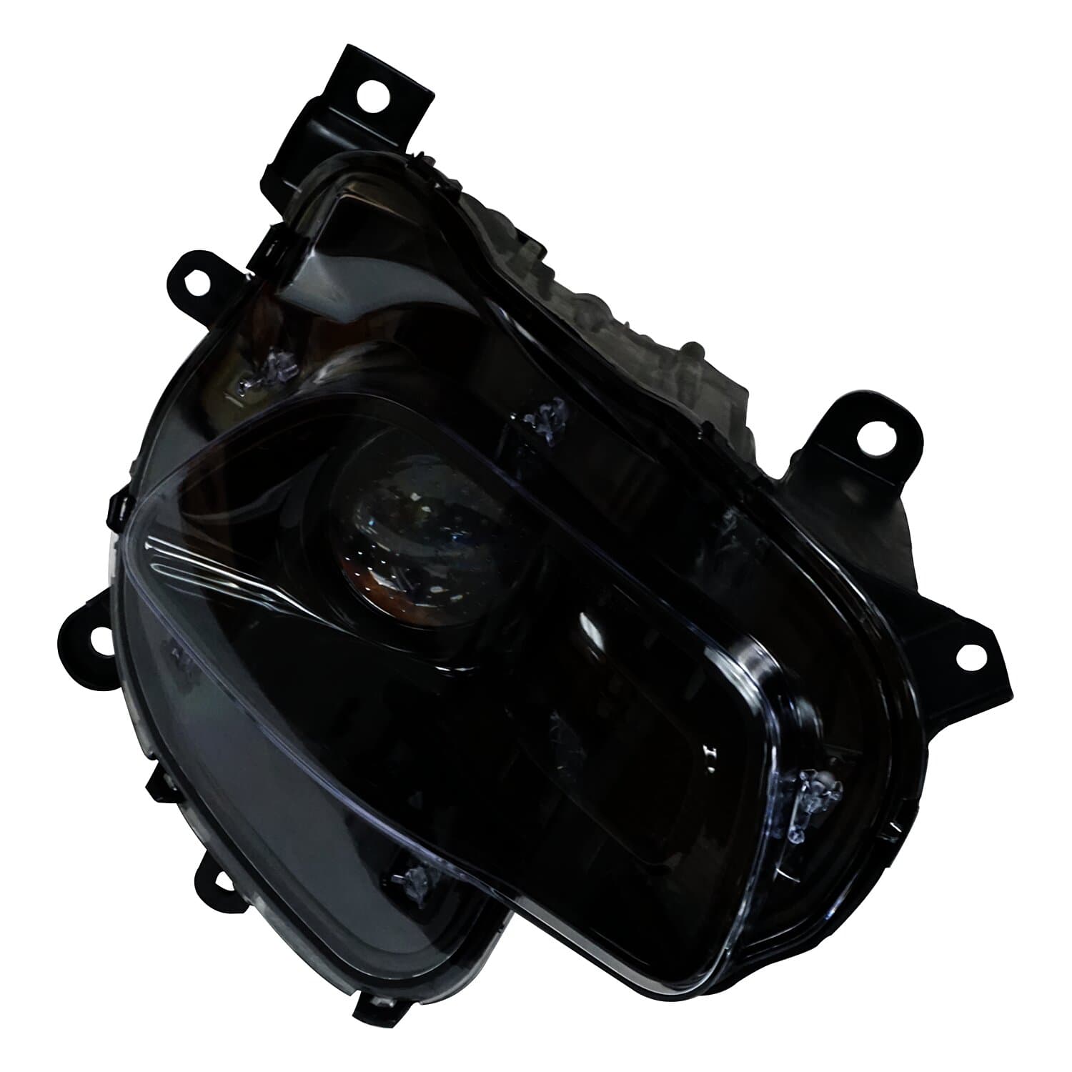 BLACKCLEAR HEADLIGHT W/ HALOGEN BULBS W/ BLACK BEZEL;LEFT HEADLAMP ASSEMBLY product image