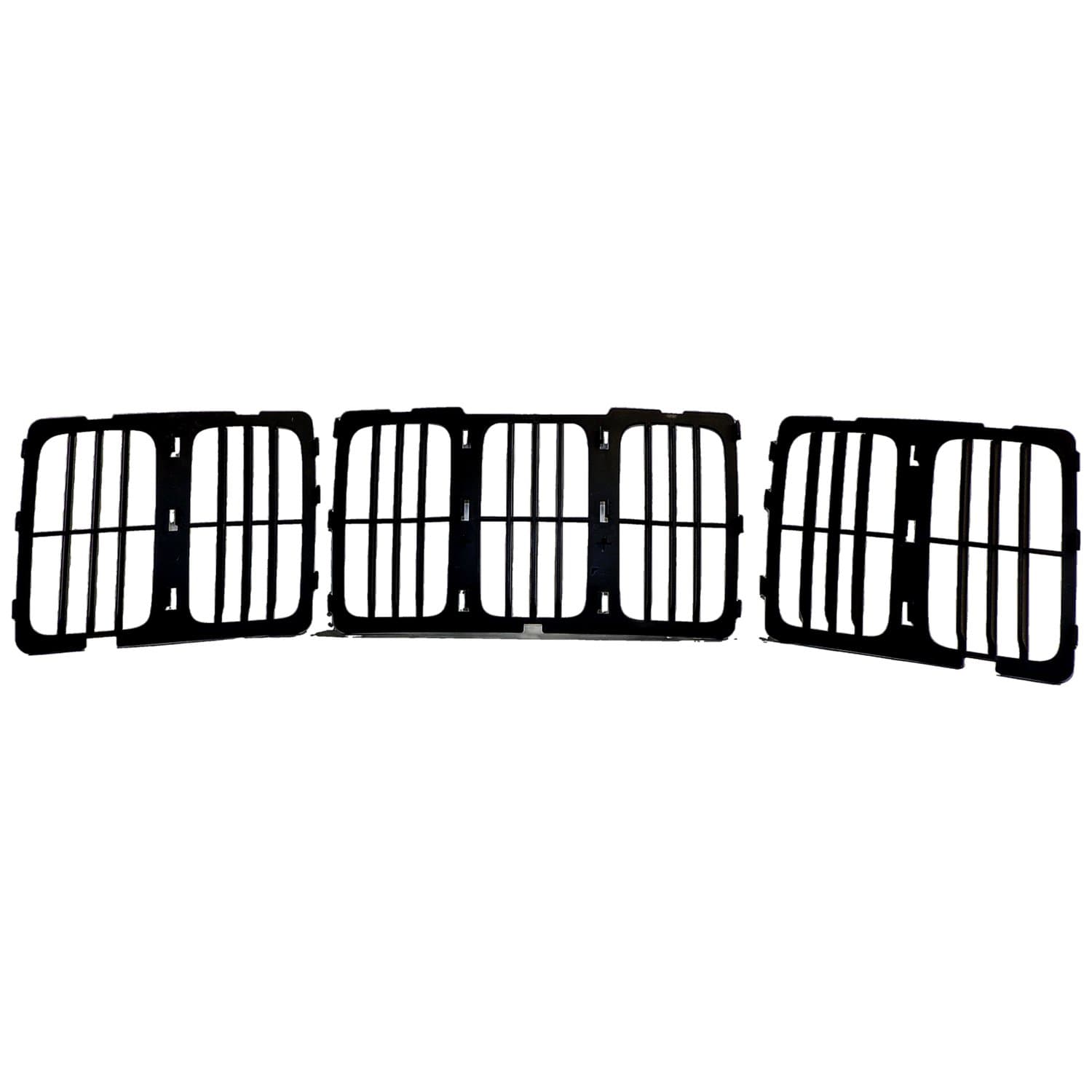 FRONT UPPER GRILLE FOR 20142016 JEEP WK GRAND CHEROKEE W/ LOUVERED GRILLE product image