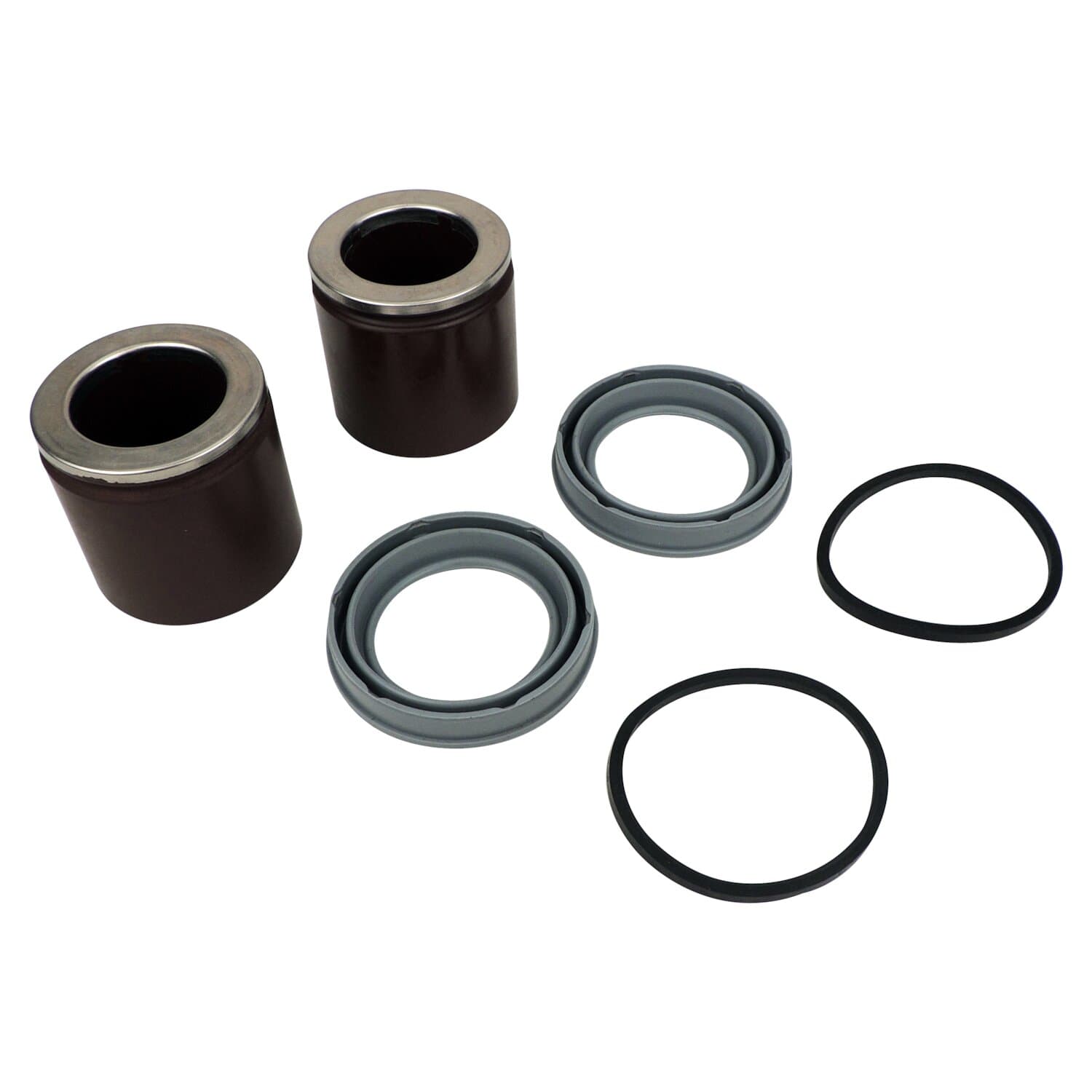 Crown Automotive Jeep Replacement Brake Caliper Rebuild Kit; Front; Includes 2 Pistons/2 Boots/2 Seals;