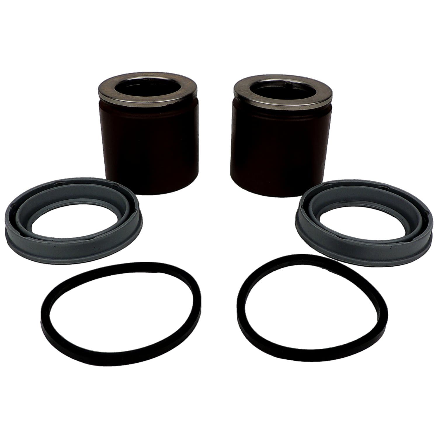 Brake Caliper Rebuild Kit; Front; Includes 2 Pistons/2 Boots/2 Seals; product image