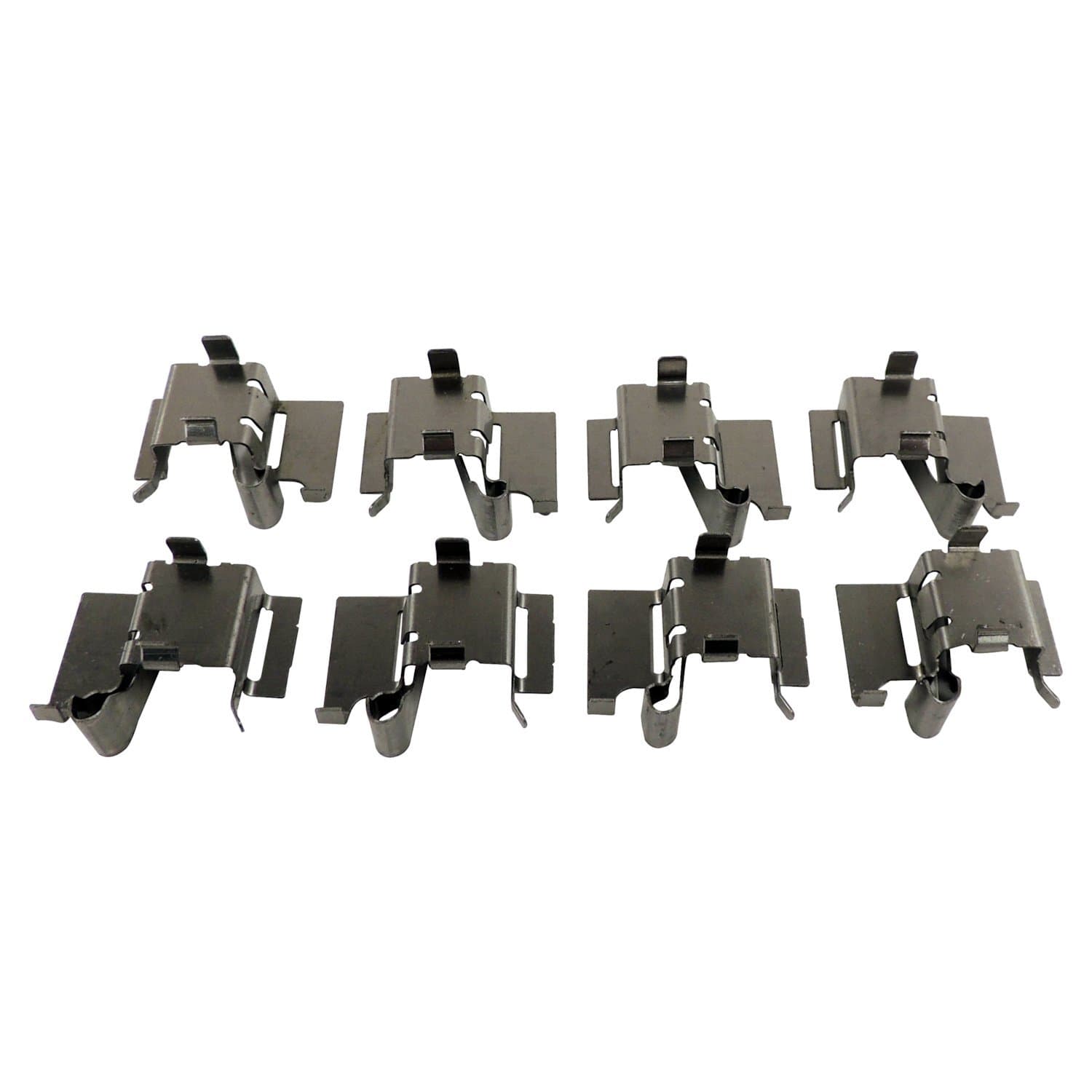 Crown Automotive Jeep Replacement Brake Pad Spring Kit; Front; Incl. 8 Springs; w/ 12.6 in. Rear Rotors;