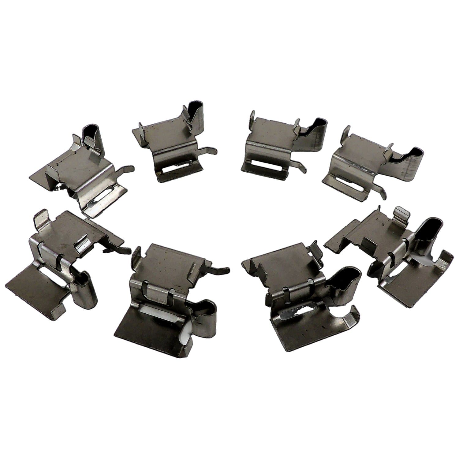 Brake Pad Spring Kit; Front; Incl. 8 Springs; w/ 12.6 in. Rear Rotors; product image