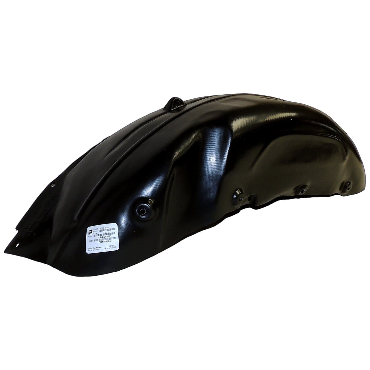 RIGHT REAR FENDER LINER FOR 2018+ JEEP JL WRANGLER W/ RUBICON PACKAGE product image