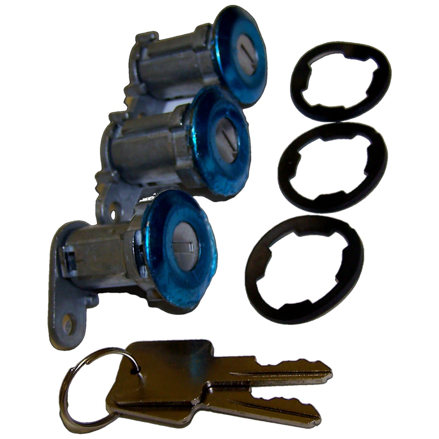 8186 CJ578/8490 XJ CHEROKEE/MJ COMANCHE/8790 YJ WRANGLER W/FULL STEEL DOORS CYLINDER KIT product image