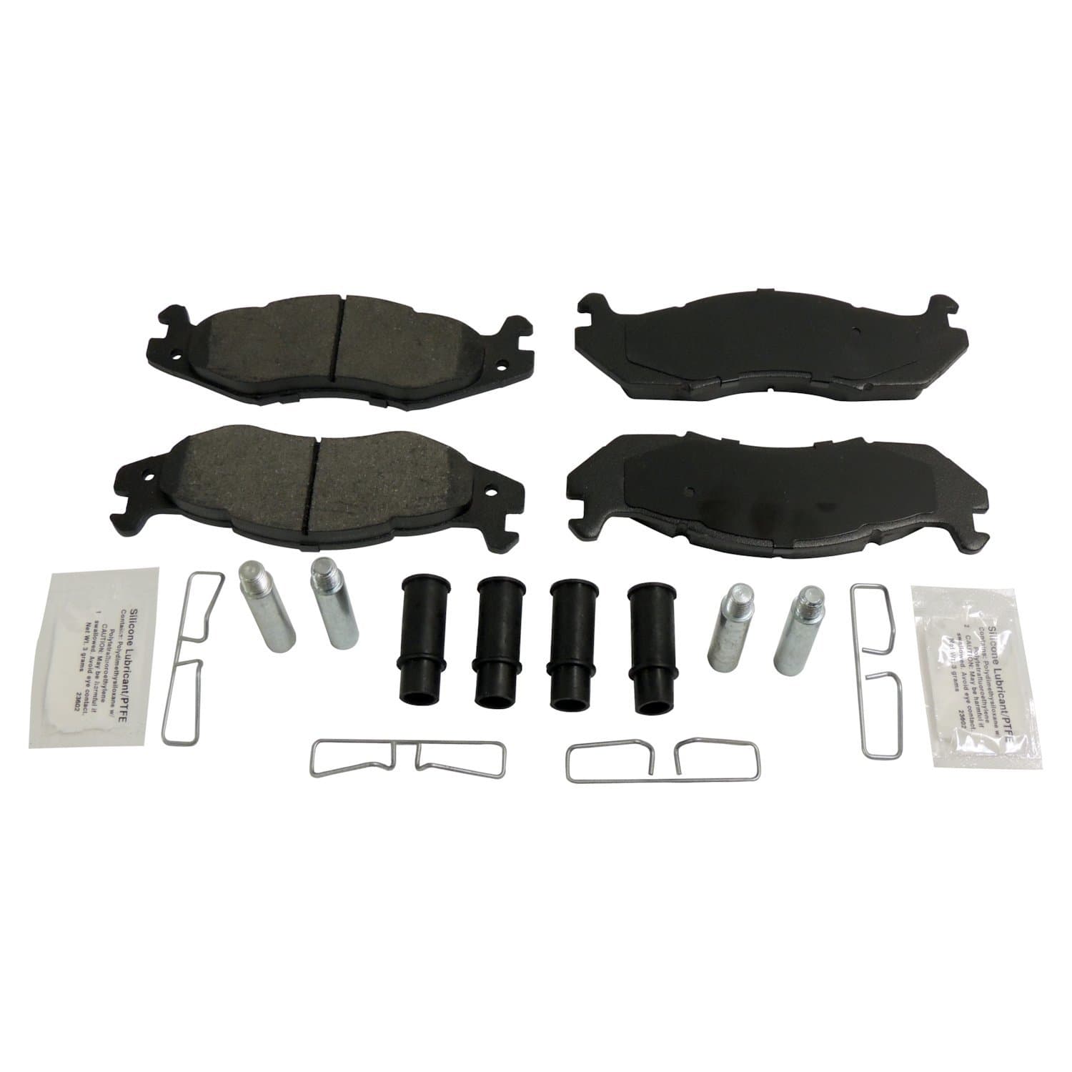 Crown Automotive Jeep Replacement 1982-1983 CJ-5 CJ Front; Kit Includes: Titanium Pad Set Caliper Bushings Clips and Bolts 1982-1986 CJ-7 CJ Front; Kit Includes: Titanium Pad Set Caliper Bushings Clips and Bolts 1982-1986 CJ-8 CJ Front; Kit Includes: Titanium Pad Set Caliper Bush