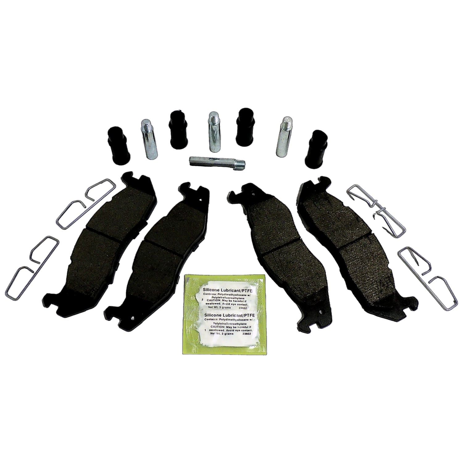 1982-1983 CJ-5 CJ Front; Kit Includes: Titanium Pad Set Caliper Bushings Clips and Bolts 1982-1986 CJ-7 CJ Front; Kit Includes: Titanium Pad Set Caliper Bushings Clips and Bolts 1982-1986 CJ-8 CJ Front; Kit Includes: Titanium Pad Set Caliper Bush product image