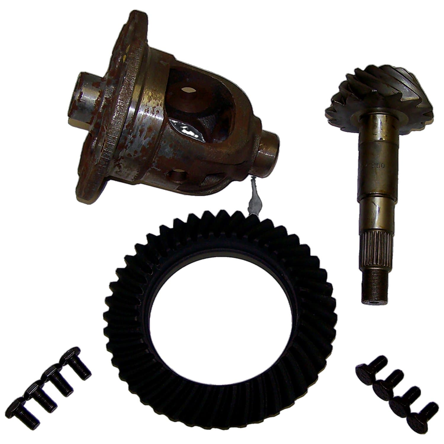 1987-1990 Cherokee XJ w/ Model 35 Rear Axle; Incl. Case; 3.07 Ratio (40-13); w/ .66in bolts 1987-1990 Comanche MJ w/ Model 35 Rear Axle; Incl. Case; 3.07 Ratio (40-13); w/ .66in bolts 1987-1990 Wrangler YJ w/ Model 35 Rear Axle; Incl. Case; 3.07 Ratio ( product image