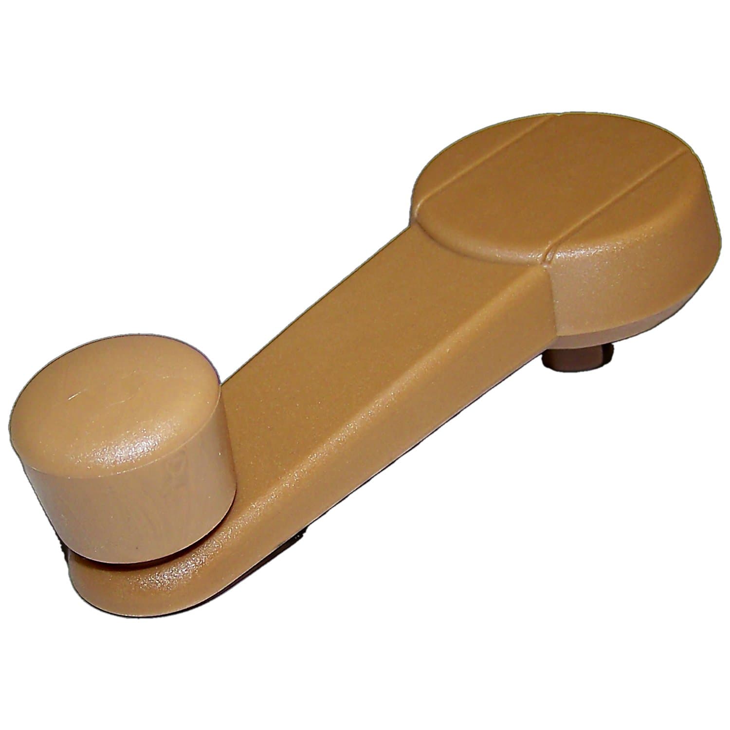 Crown Automotive Jeep Replacement 83505122 Window Handle for Jeep 84-96 XJ Cherokee, MJ Comanche, 93-96 ZJ Gr Cherokee, Tan product image