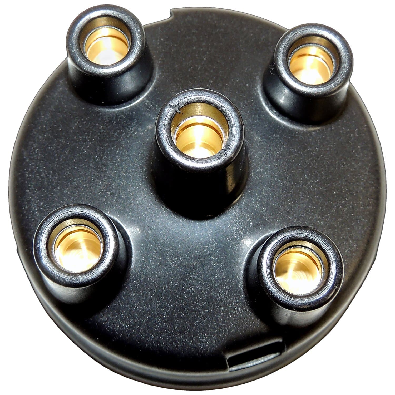 Distributor Cap; Plastic; Copper; Black; For Models w/ Crown PN[923068 OR 923068E] Distributors; product image