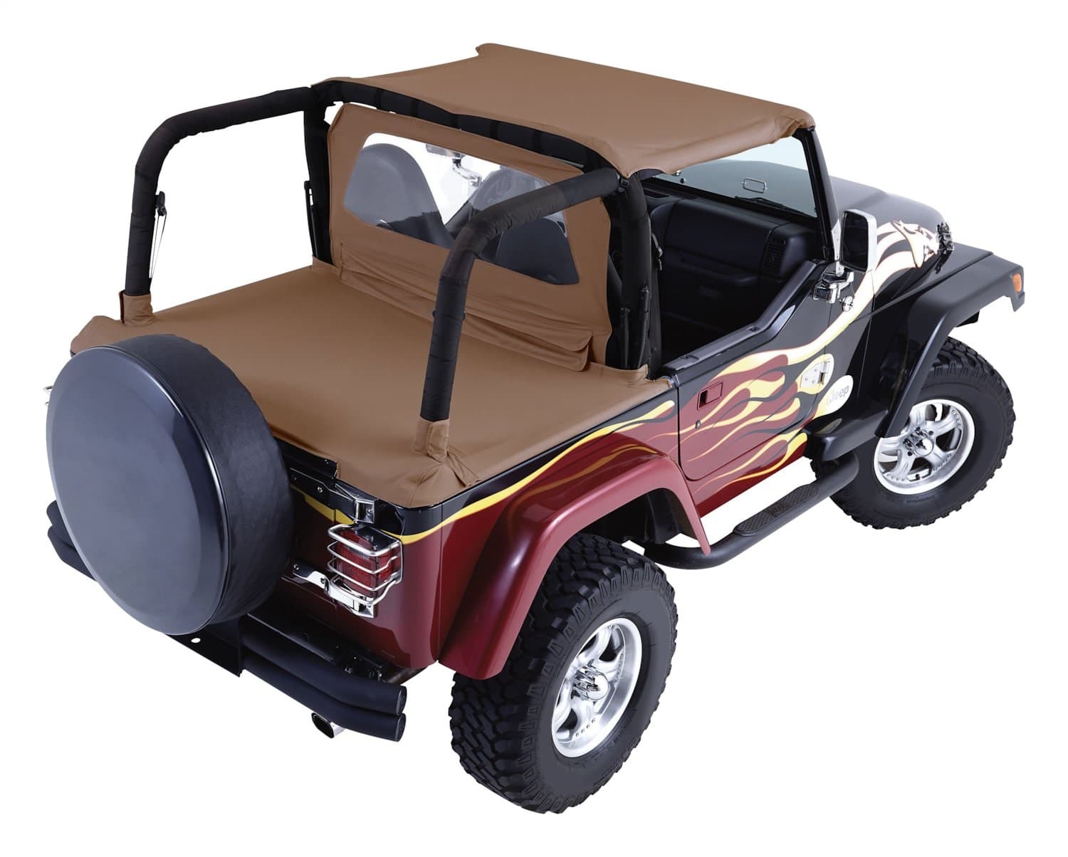Crown Automotive Jeep Replacement RT Off-Road - Fabric Spice Cover All Kit