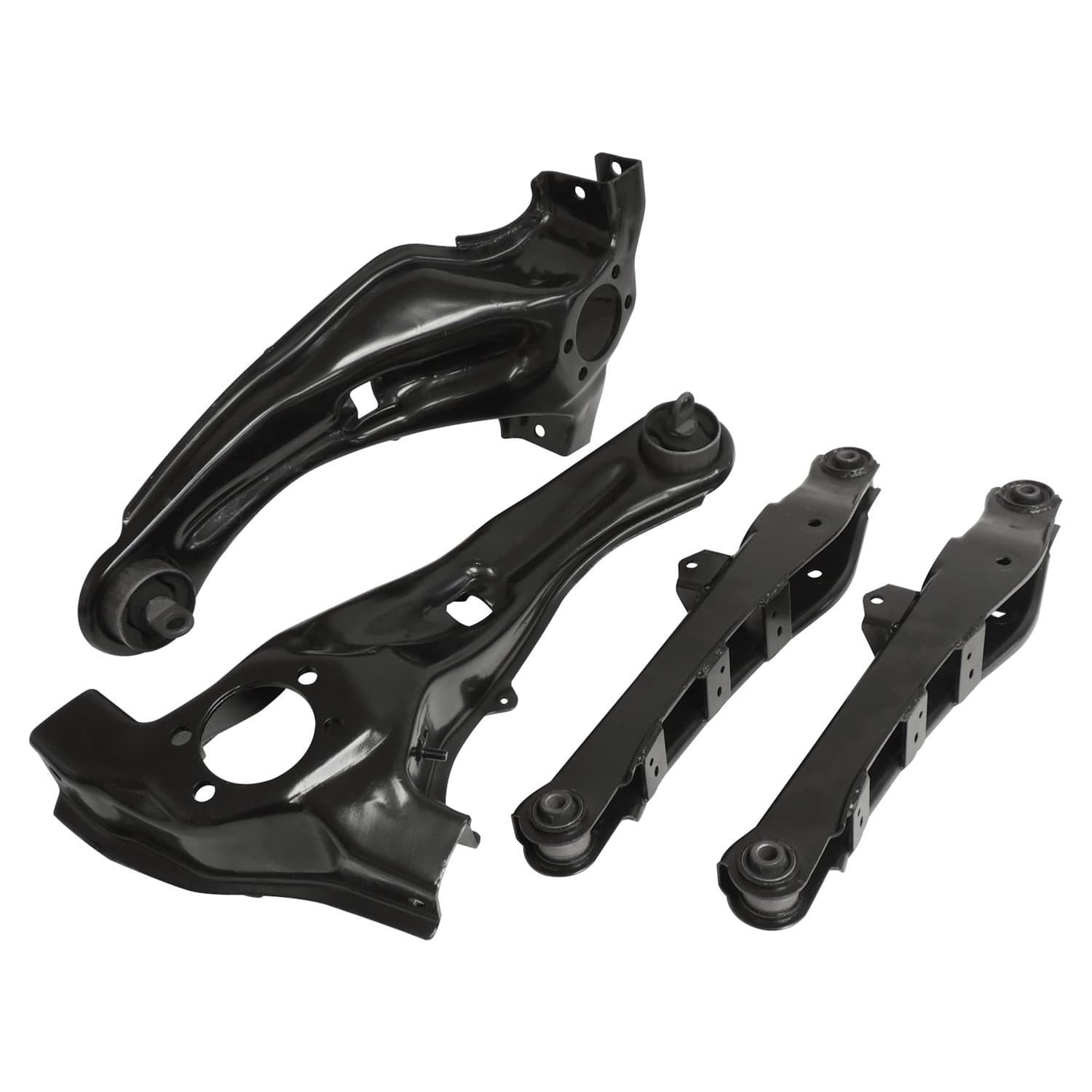 Crown Automotive Jeep Replacement BLACK TRAILING LINK KIT W/ OFF-ROAD PACKAGE;REAR TRAILING LINK KIT;INCLUDES LEFT AND RIGHT REAR LATERAL LINKS AND TRAILING LINKS