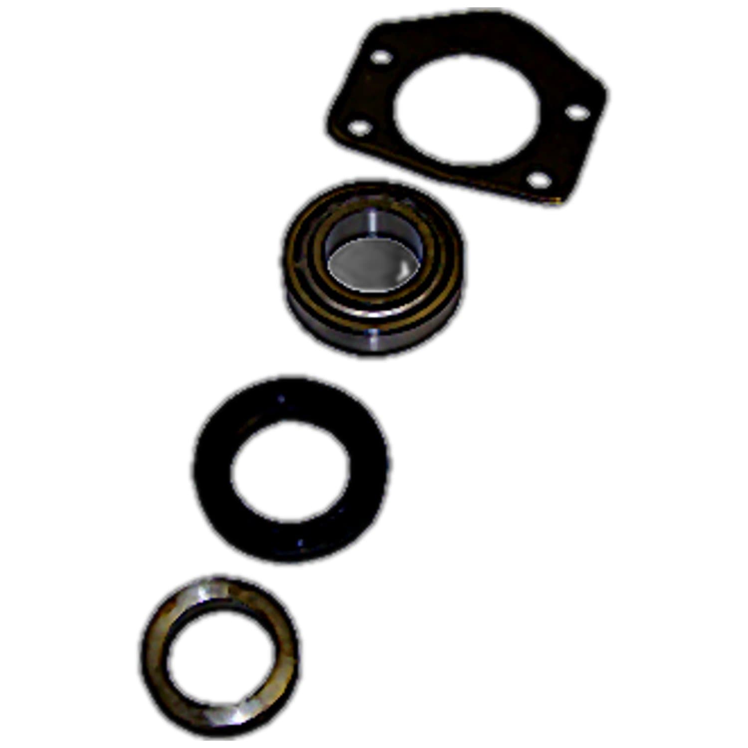 Axle Shaft Bearing Kit; Rear; Incl. Ring/Oil Seal/Bearing/Retainer; For Use w/Dana 44; product image