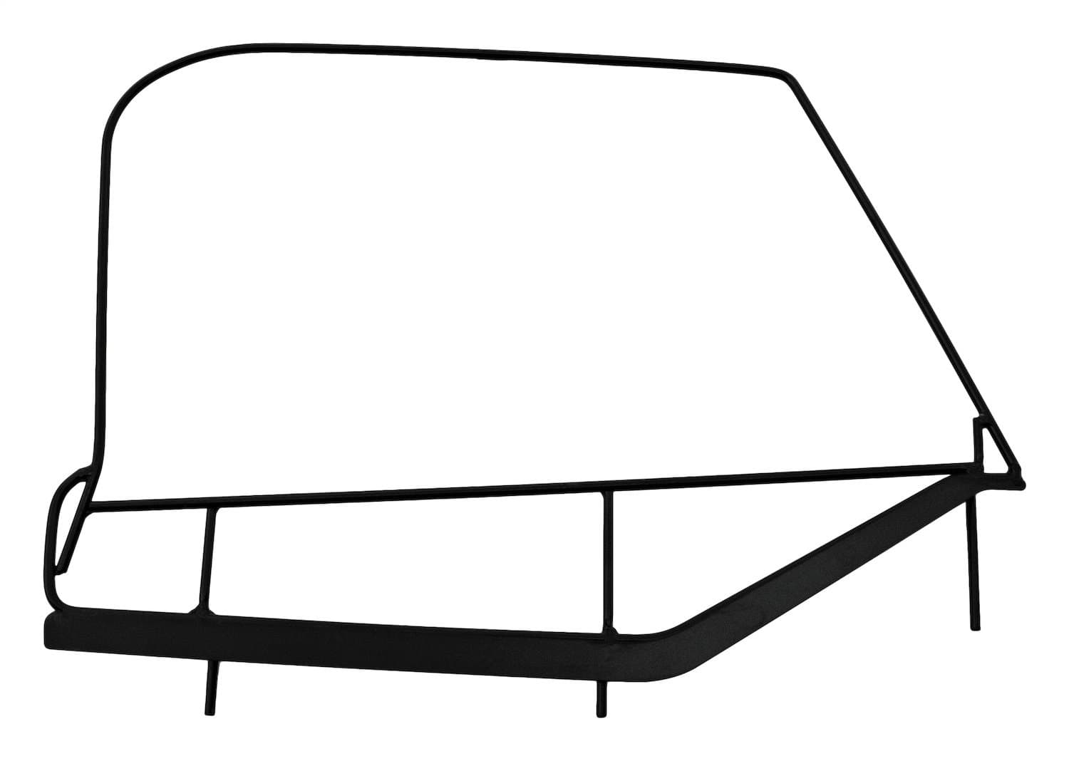 Crown Automotive Jeep Replacement 1997-2006 Wrangler TJ with Half Doors; Does not include door skins
