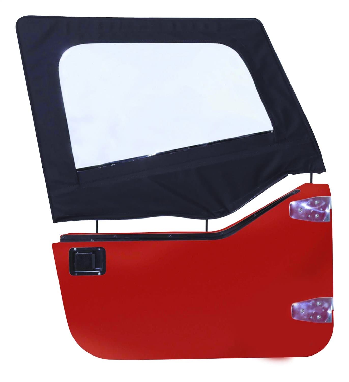 Crown Automotive Jeep Replacement 1987-1995 Wrangler YJ with Half Doors; Black Denim; Does not include the frames