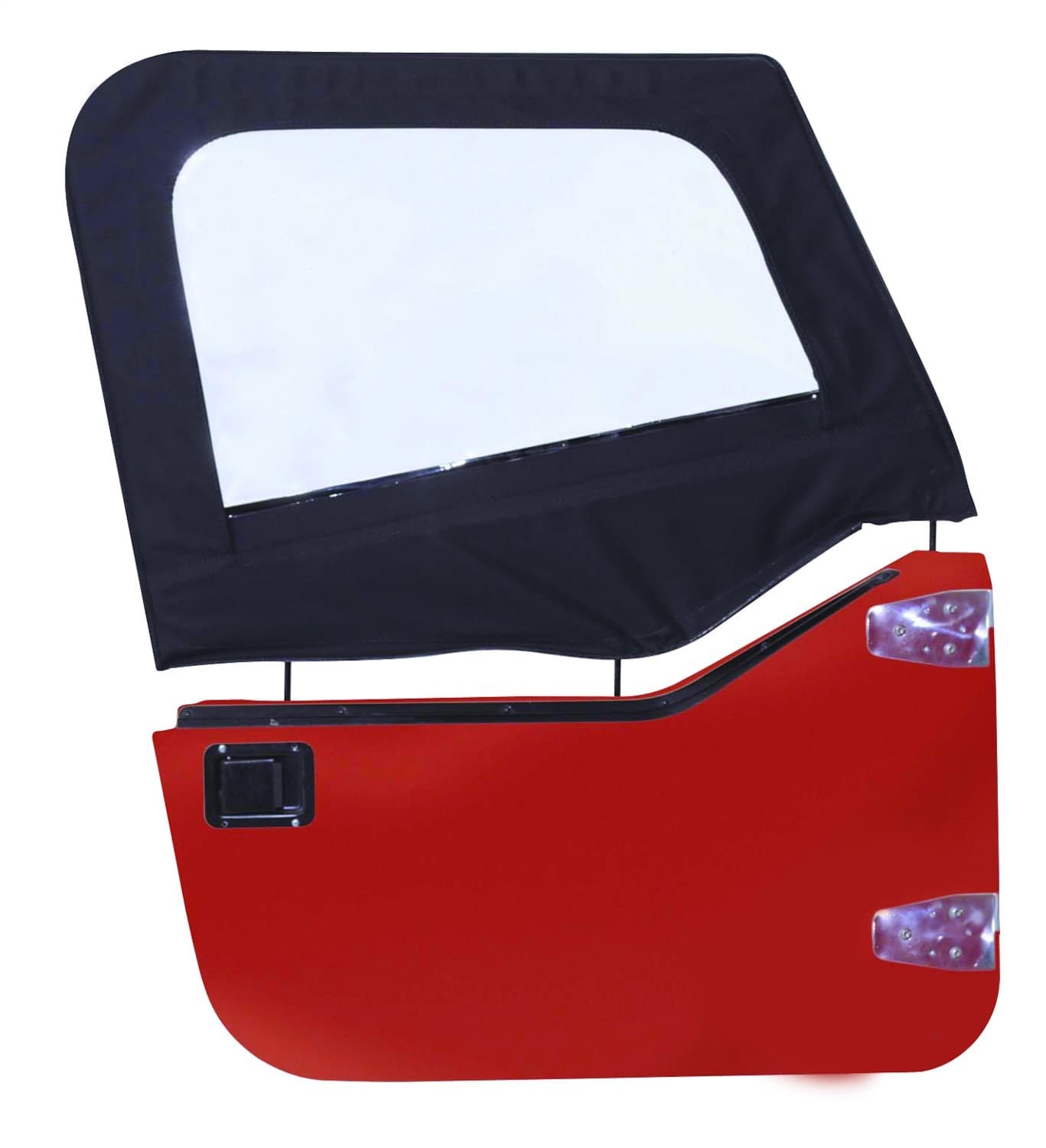 Crown Automotive Jeep Replacement 1997-2006 Wrangler TJ with Half Doors; Black Diamond; Does not include the frames