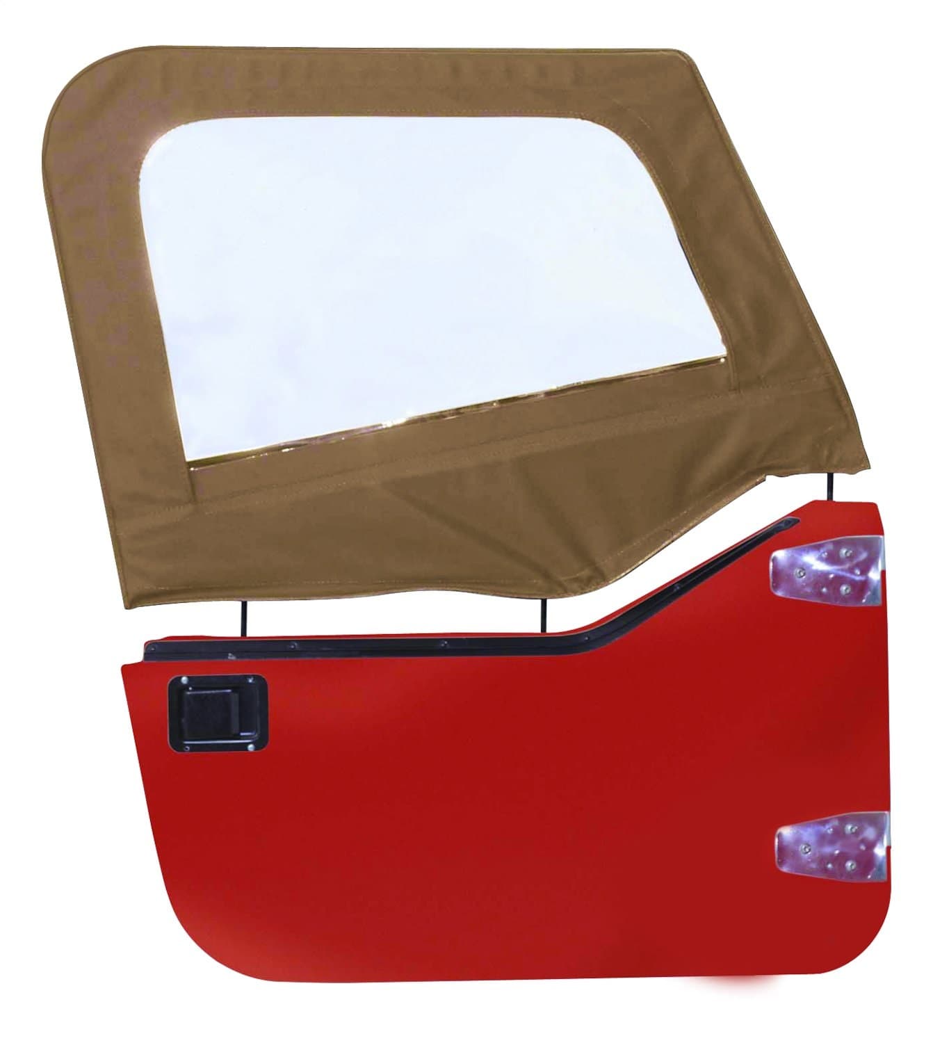 Crown Automotive Jeep Replacement 1997-2006 Wrangler TJ with Half Doors; Spice; Does not include the frames