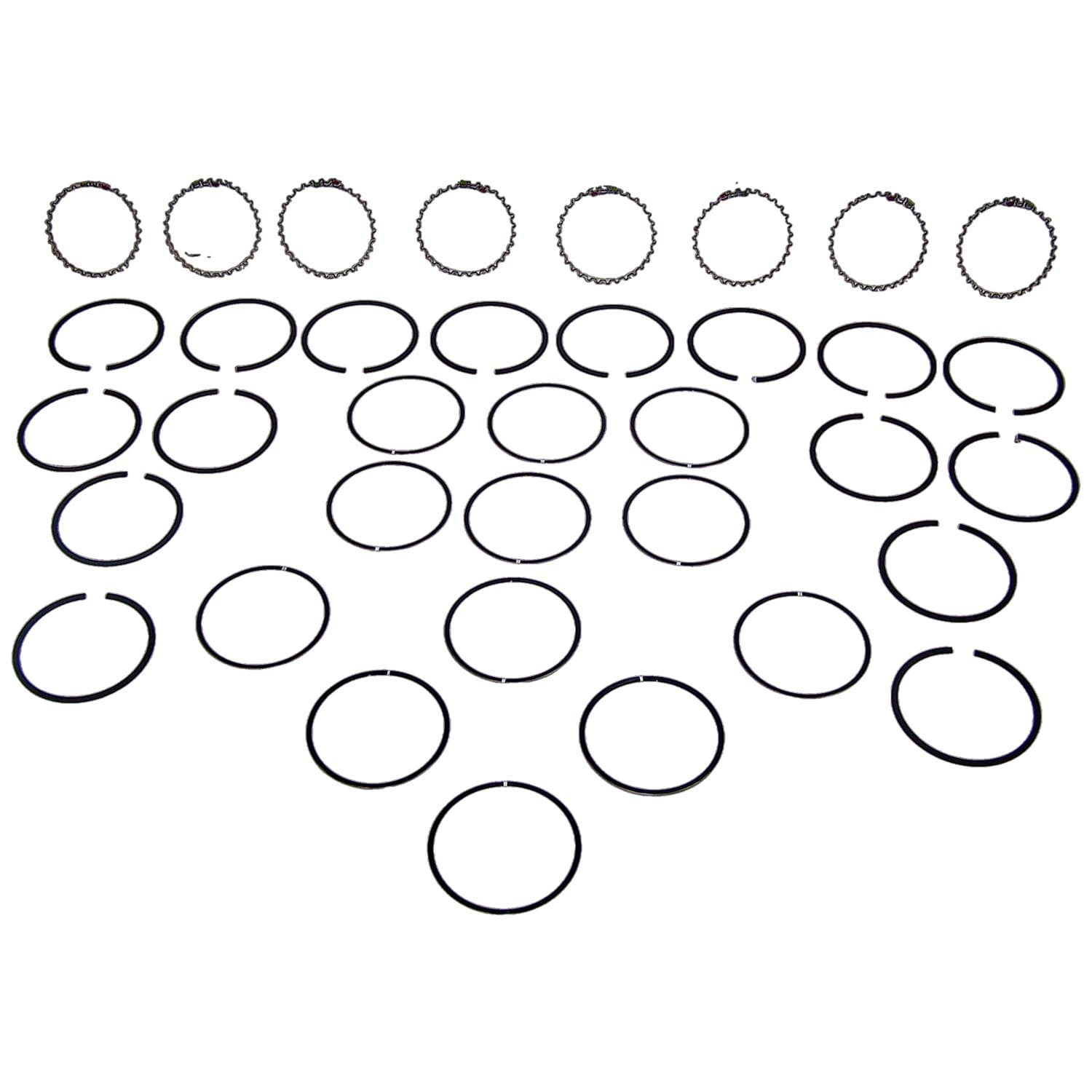 Crown Automotive Jeep Replacement J3208066 Engine Piston Ring Set for 1971-1991 SJ, J-Series w/ 5.9L (V8-360) Engine product image