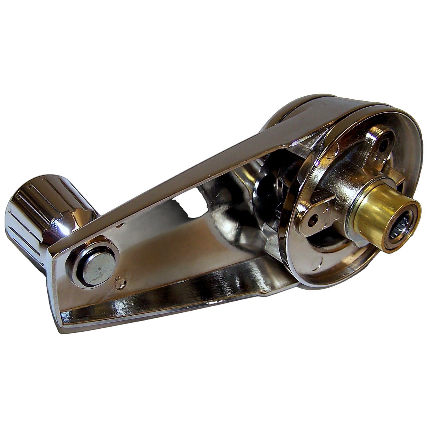 Crown Automotive Jeep Replacement J5751929 Tailgate Window Handle for 1981-1990 Jeep SJ, Chrome product image