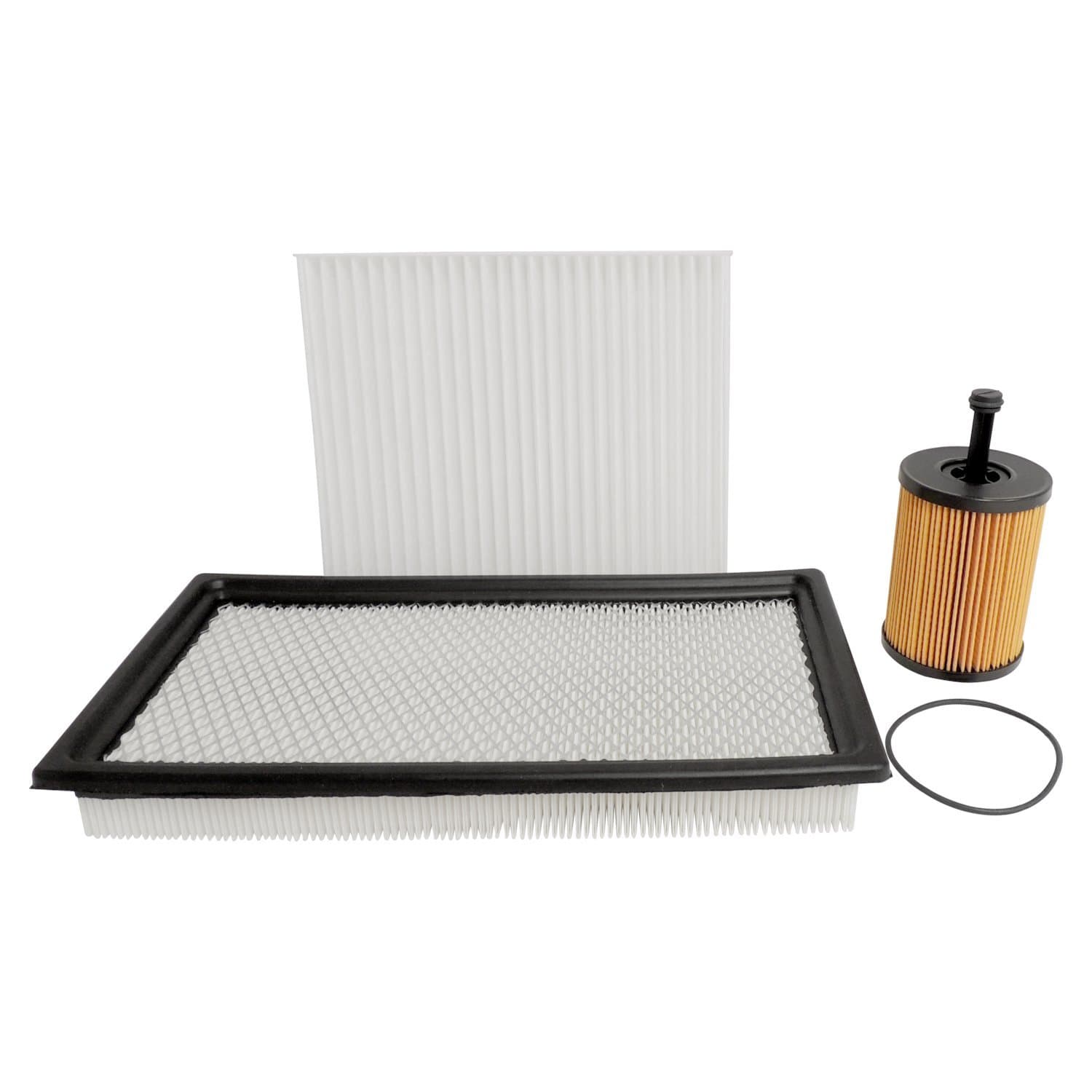 Crown Automotive Jeep Replacement Master Filter Kit; For Use w/2007-09 MK Compass/Patriot/Caliber w/2.0L Diesel Engine; Incl. Air/Oil/Cabin Air Filters;