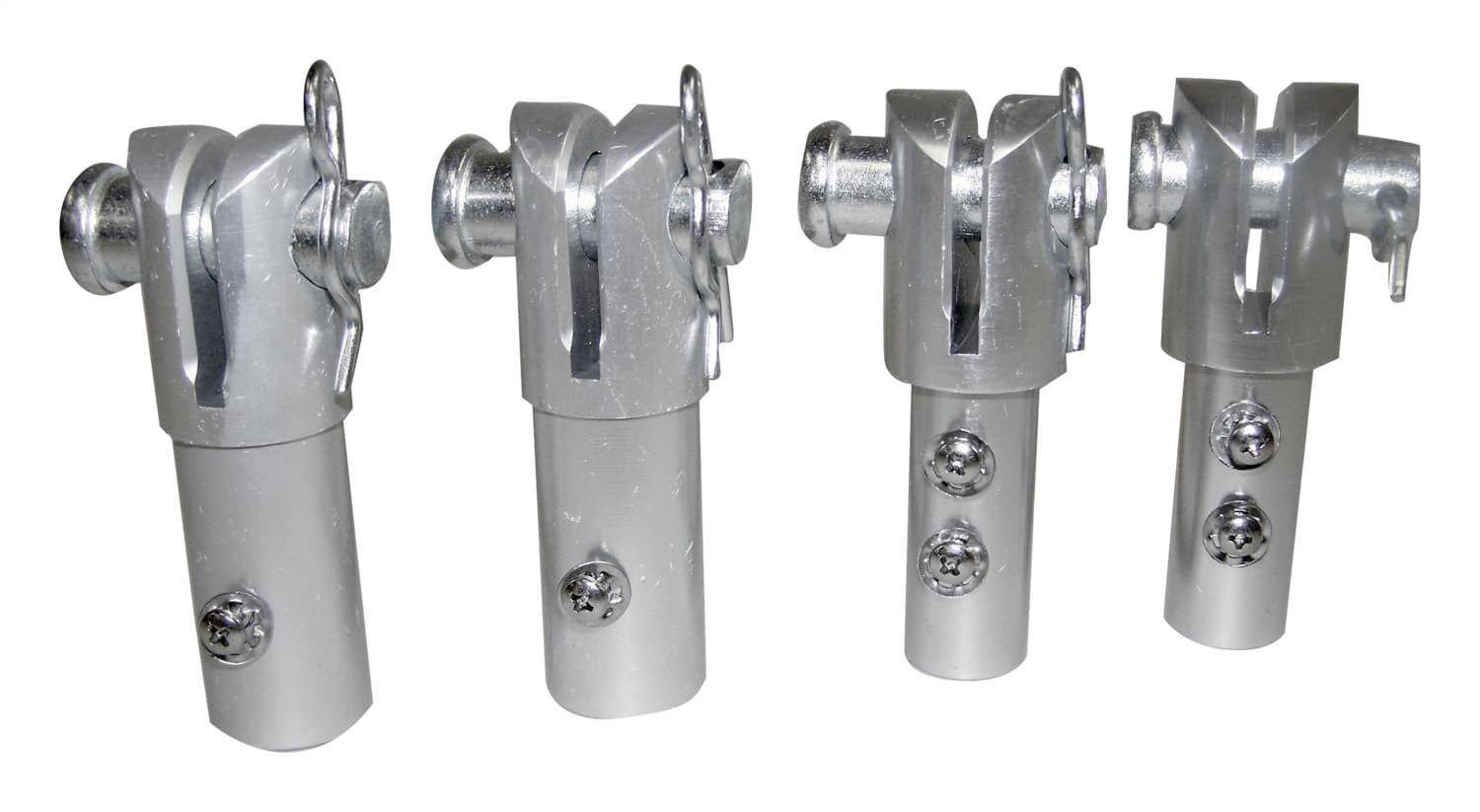 Crown Automotive Jeep Replacement RT Off-Road - Aluminum Silver Soft Top Disconnect Kit