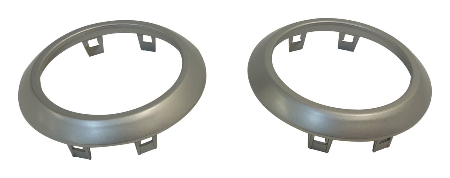 Crown Automotive Jeep Replacement RT Off-Road - Plastic Brushed HVAC Vent Accents