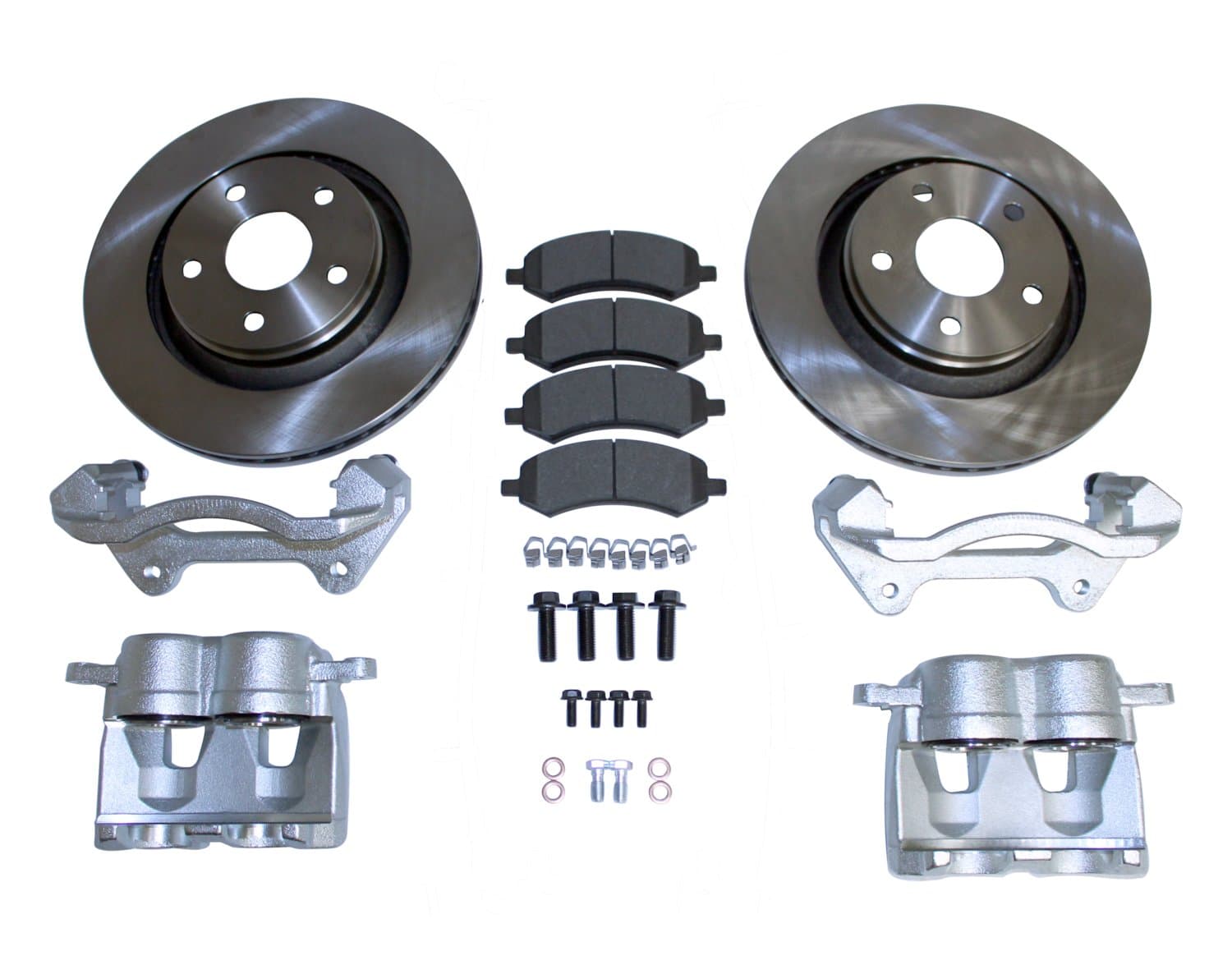 Crown Automotive Jeep Replacement Crown Automotive Front Big Brake Kit - JK