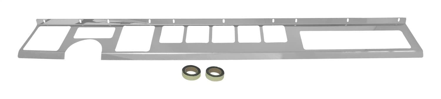 Crown Automotive Jeep Replacement RT Off-Road - Stainless Stainless Dash Overlay
