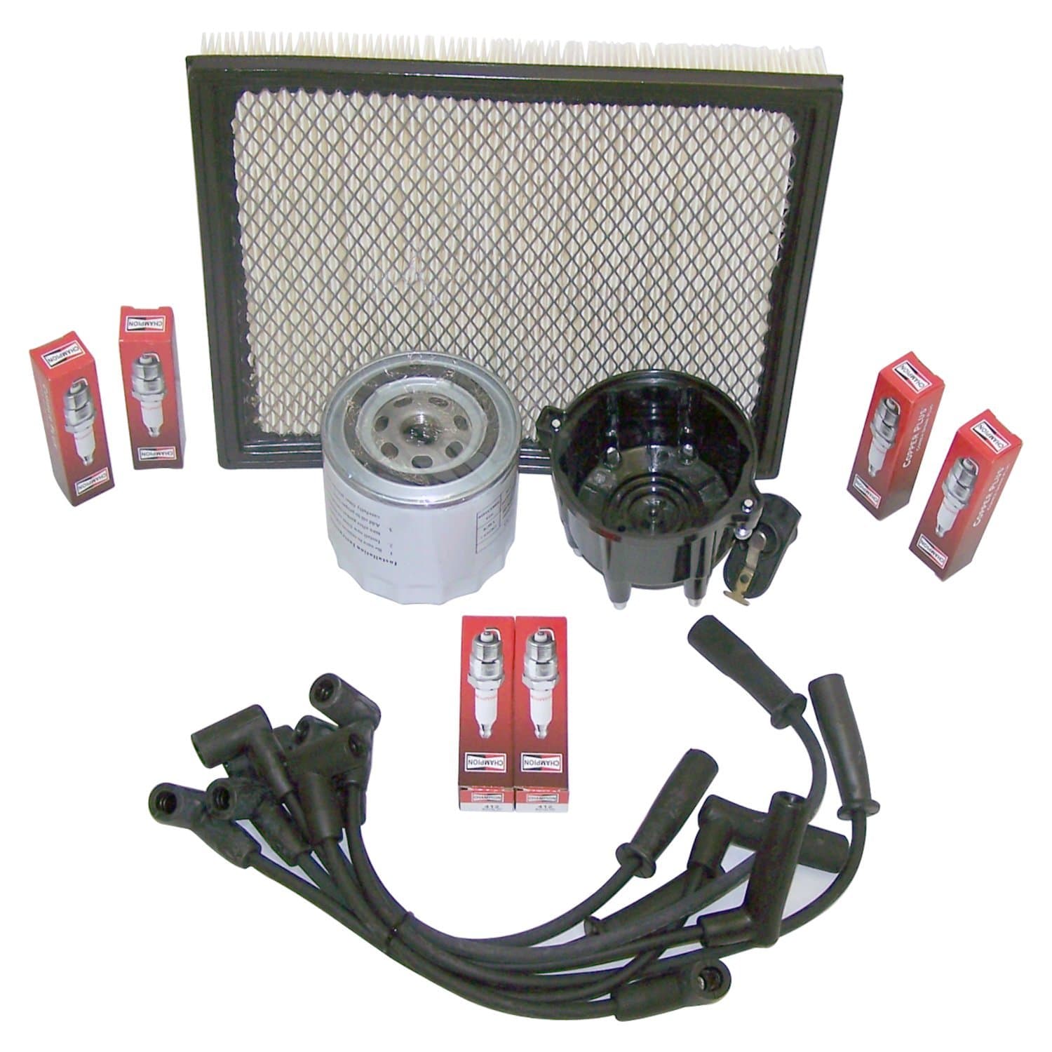Crown Automotive Jeep Replacement Crown Automotive Jeep Replacement TK11 Tune Up Kit for 1997-1998 Jeep ZJ Grand Cherokee w/ 4.0L Engine