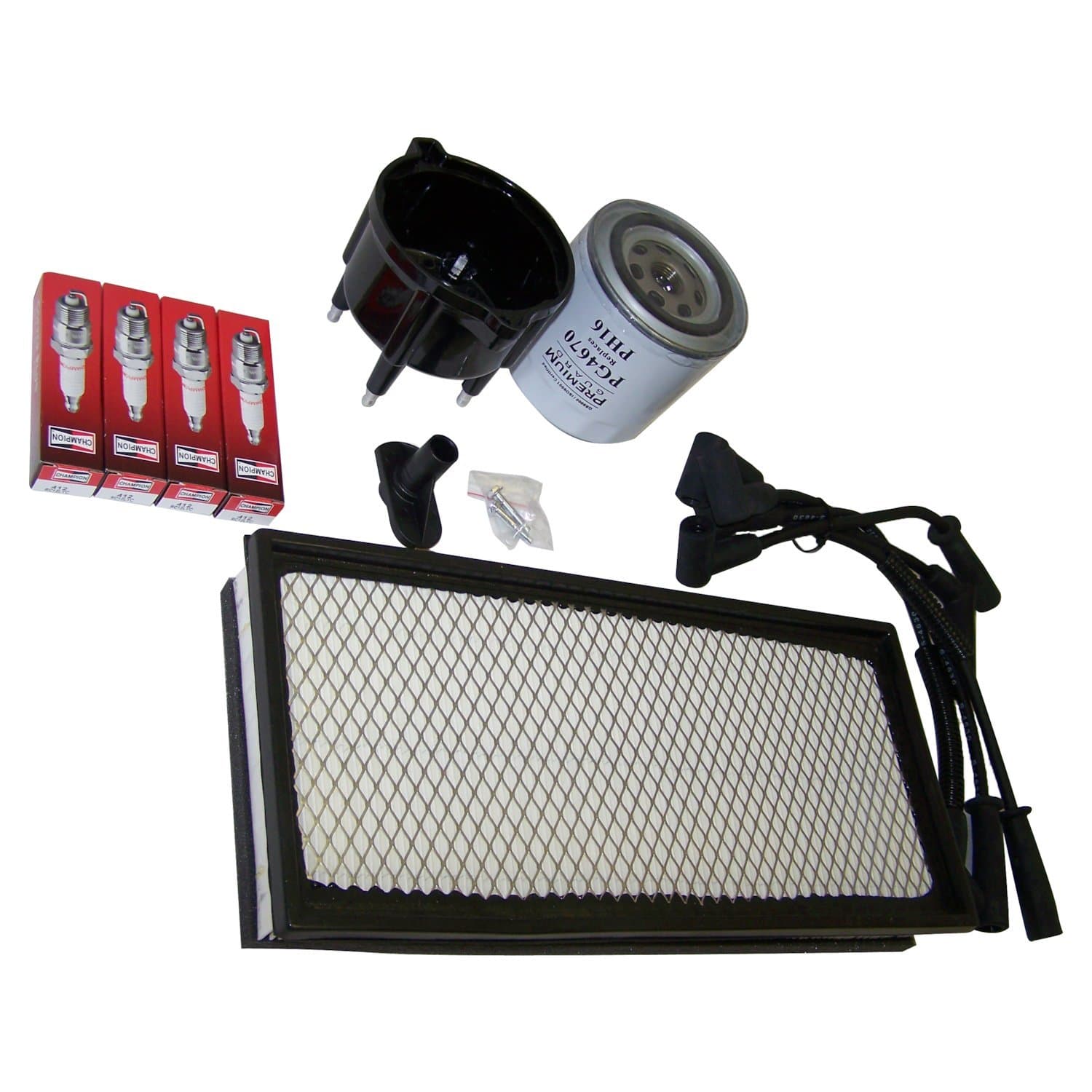 Crown Automotive Jeep Replacement Crown Automotive Jeep Replacement TK16 Tune Up Kit for 1997-1998 Jeep TJ Wrangler w/ 2.5L Engine